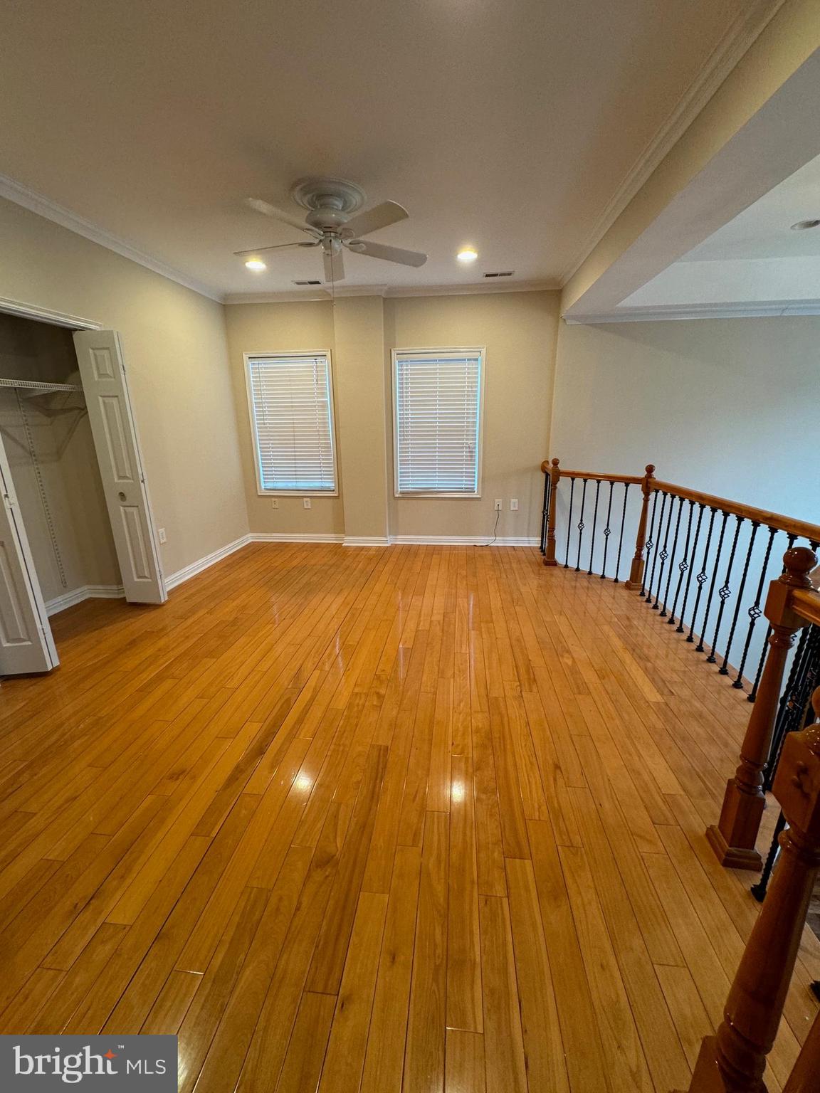 2239 Ridge Place Southeast Washington, DC 20020 - Photo 32 of 44 a view of an empty room with wooden floor