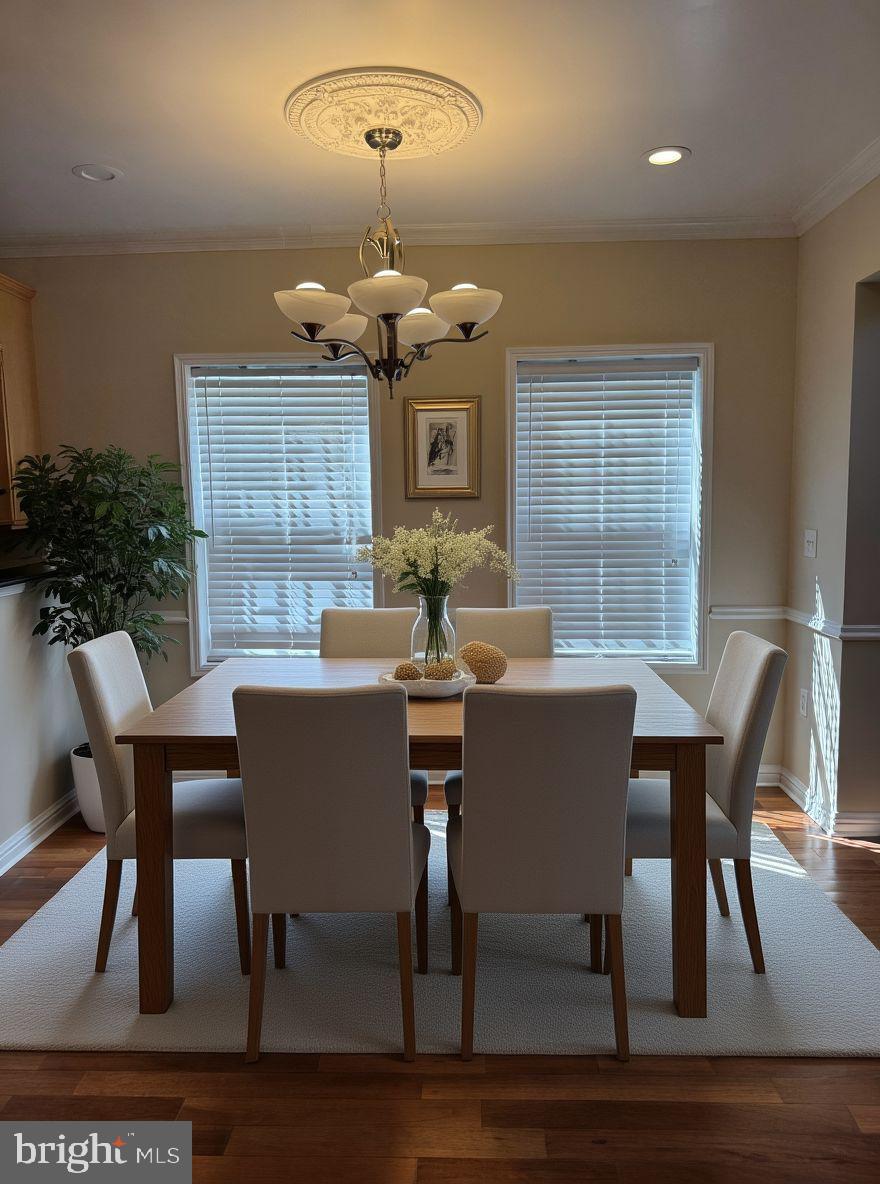 2239 Ridge Place Southeast Washington, DC 20020 - Photo 7 of 44 a view of a dining room with furniture window and wooden floor