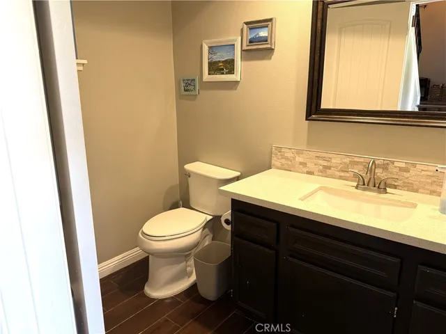 a bathroom with a sink and a toilet