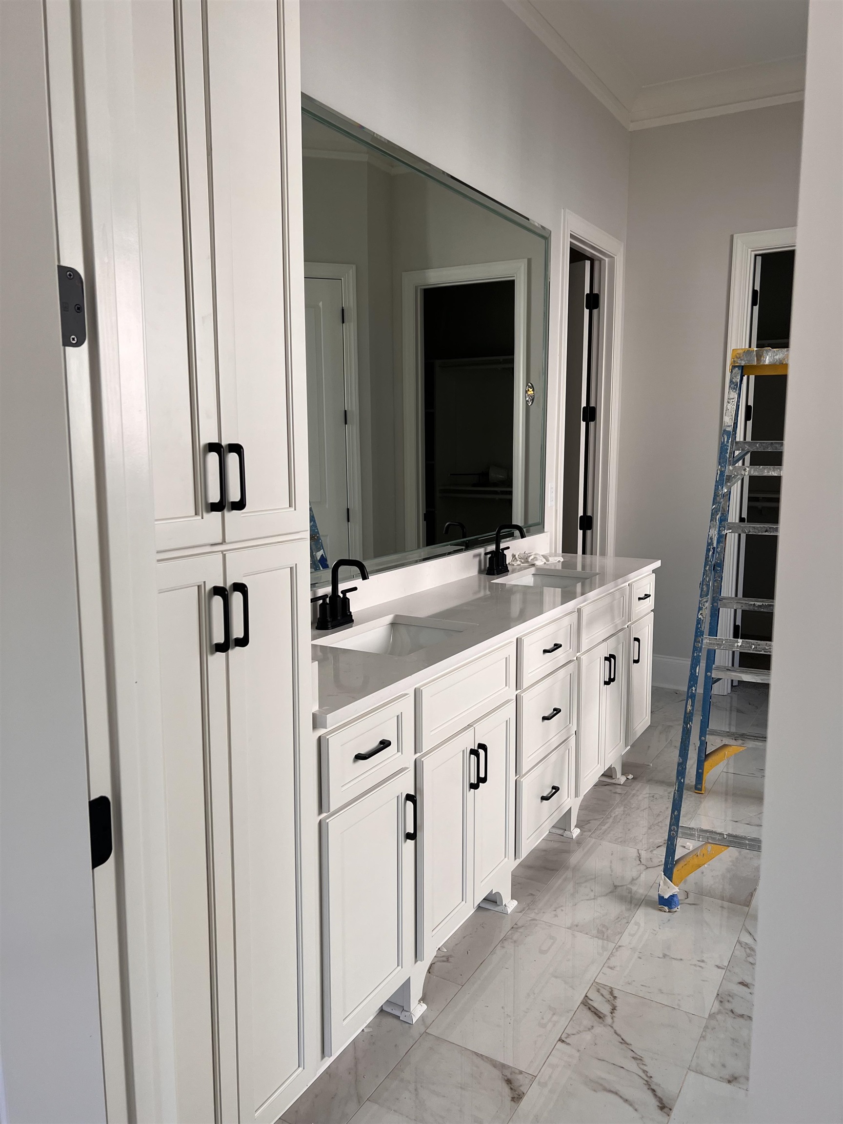 598 Cedar Shadows Circle West Collierville, TN 38017 - Photo 11 of 19 Bathroom featuring crown molding and vanity