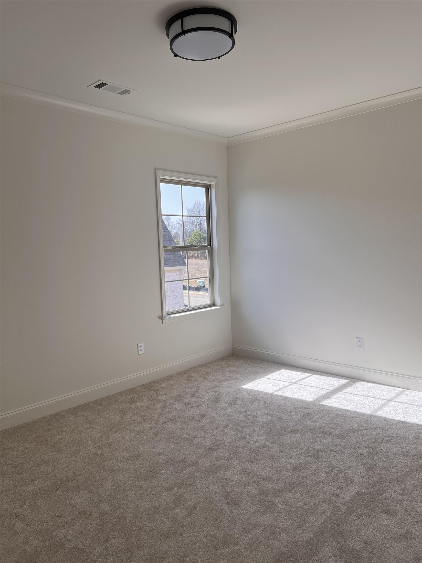 598 Cedar Shadows Circle West Collierville, TN 38017 - Photo 16 of 19 Carpeted fourth bedroom with crown molding