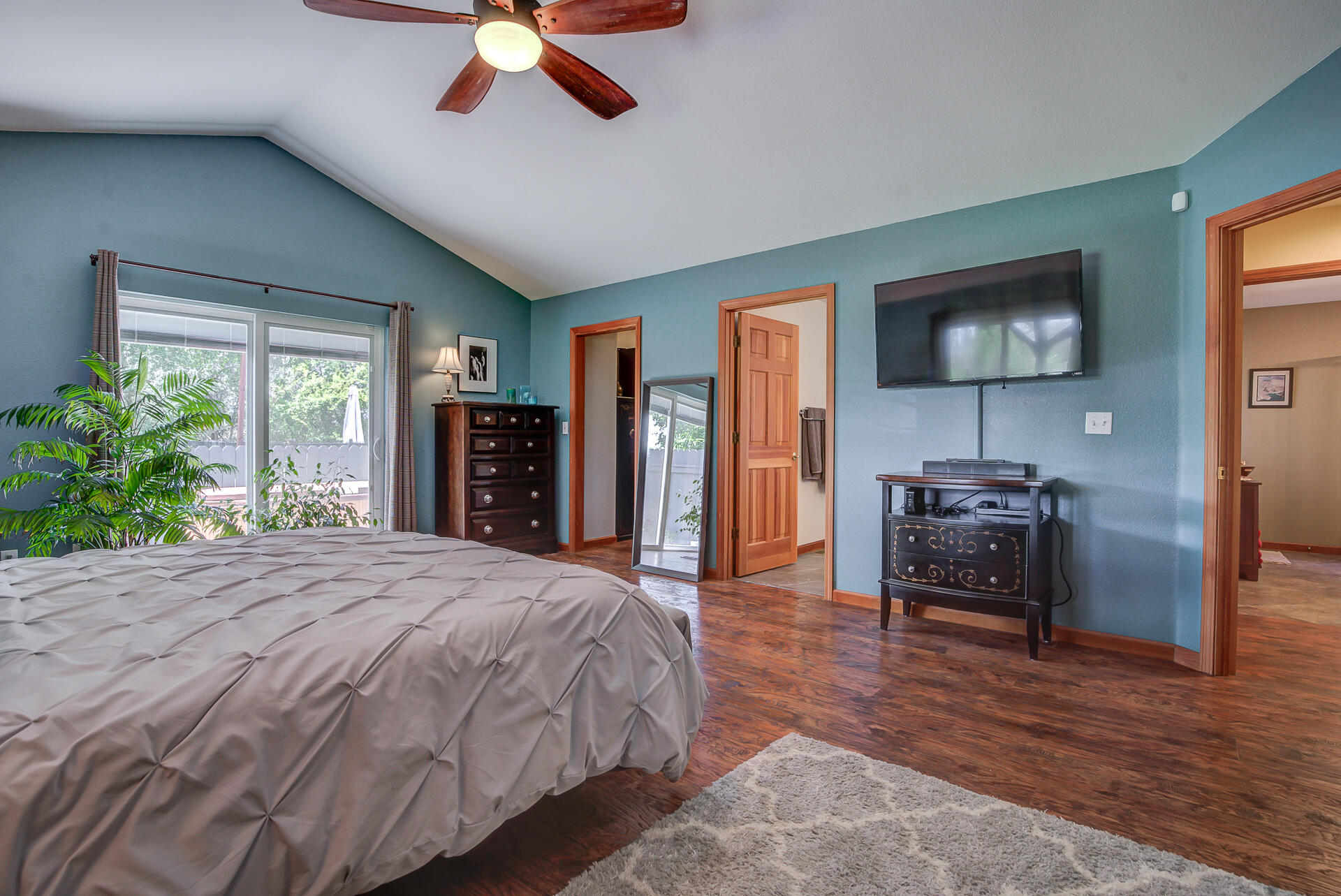 17536 Oly Way Anderson, CA 96007 - Photo 27 of 51 a bed room with a bed and a television
