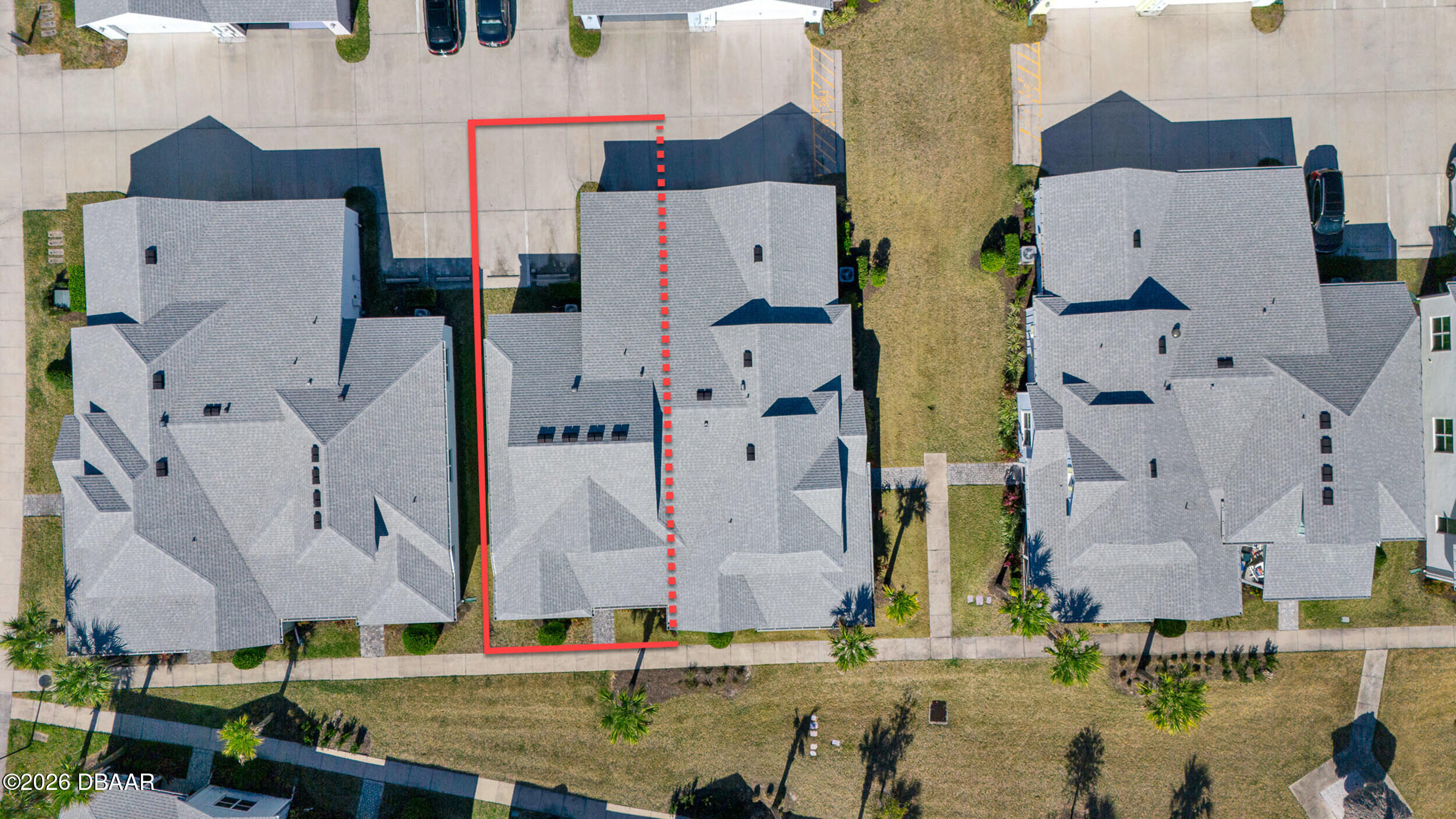 533 Margaritaville Avenue Daytona Beach, FL 32124 - Photo 22 of 43 an aerial view of residential houses with outdoor space