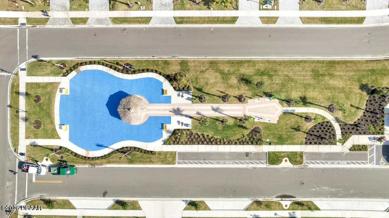 533 Margaritaville Avenue Daytona Beach, FL 32124 - Photo 29 of 43 a view of swimming pool from a window