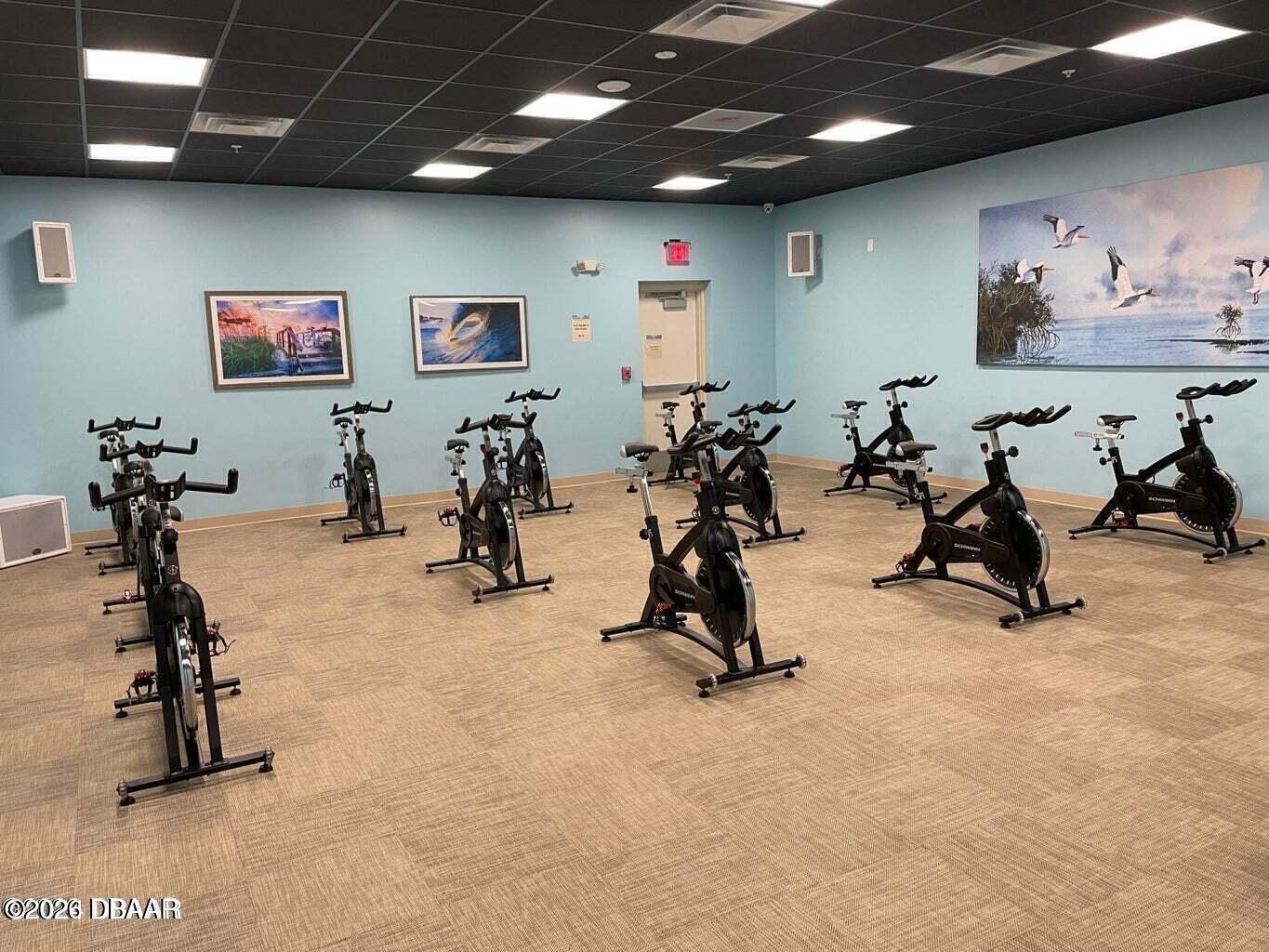 533 Margaritaville Avenue Daytona Beach, FL 32124 - Photo 40 of 43 a view of a room with gym equipment