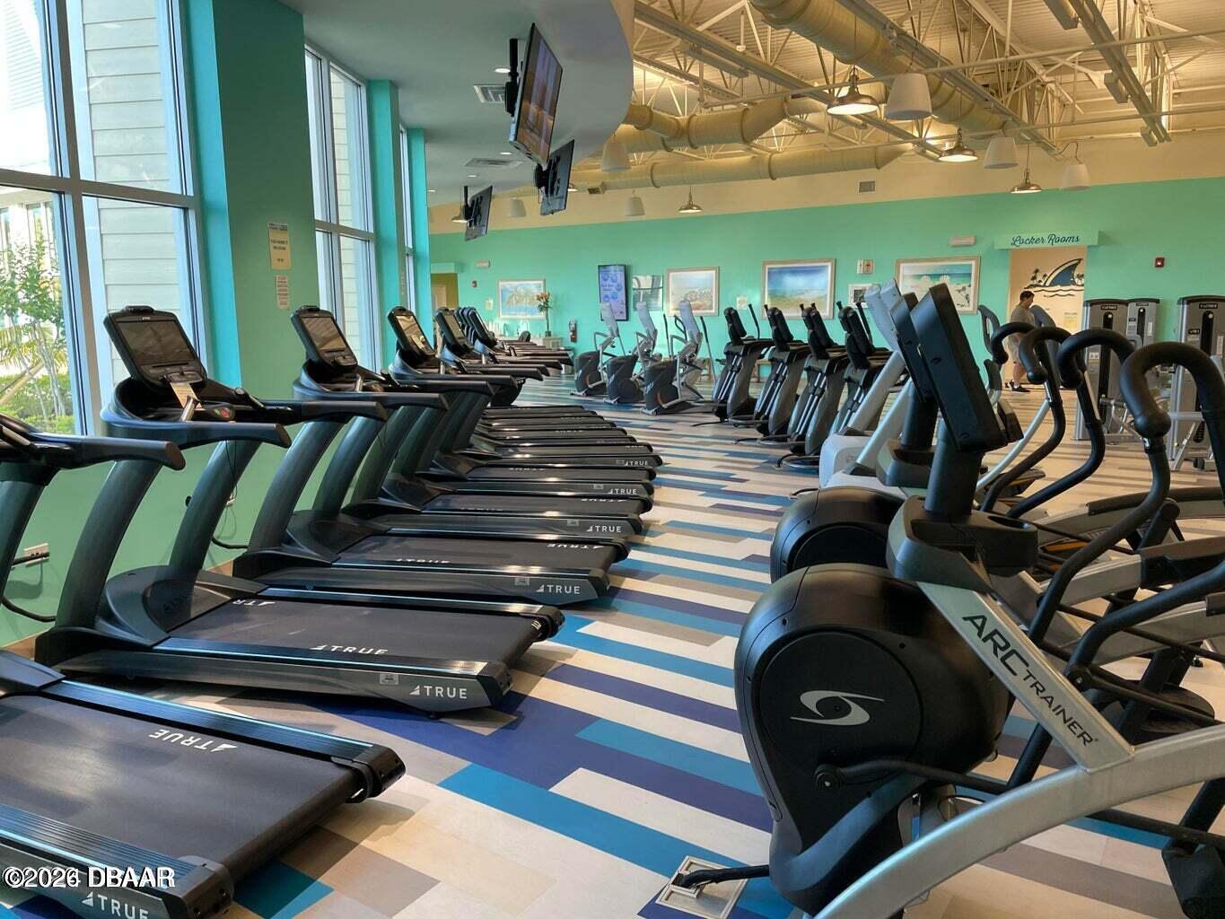 533 Margaritaville Avenue Daytona Beach, FL 32124 - Photo 42 of 43 a view of a room with gym equipment