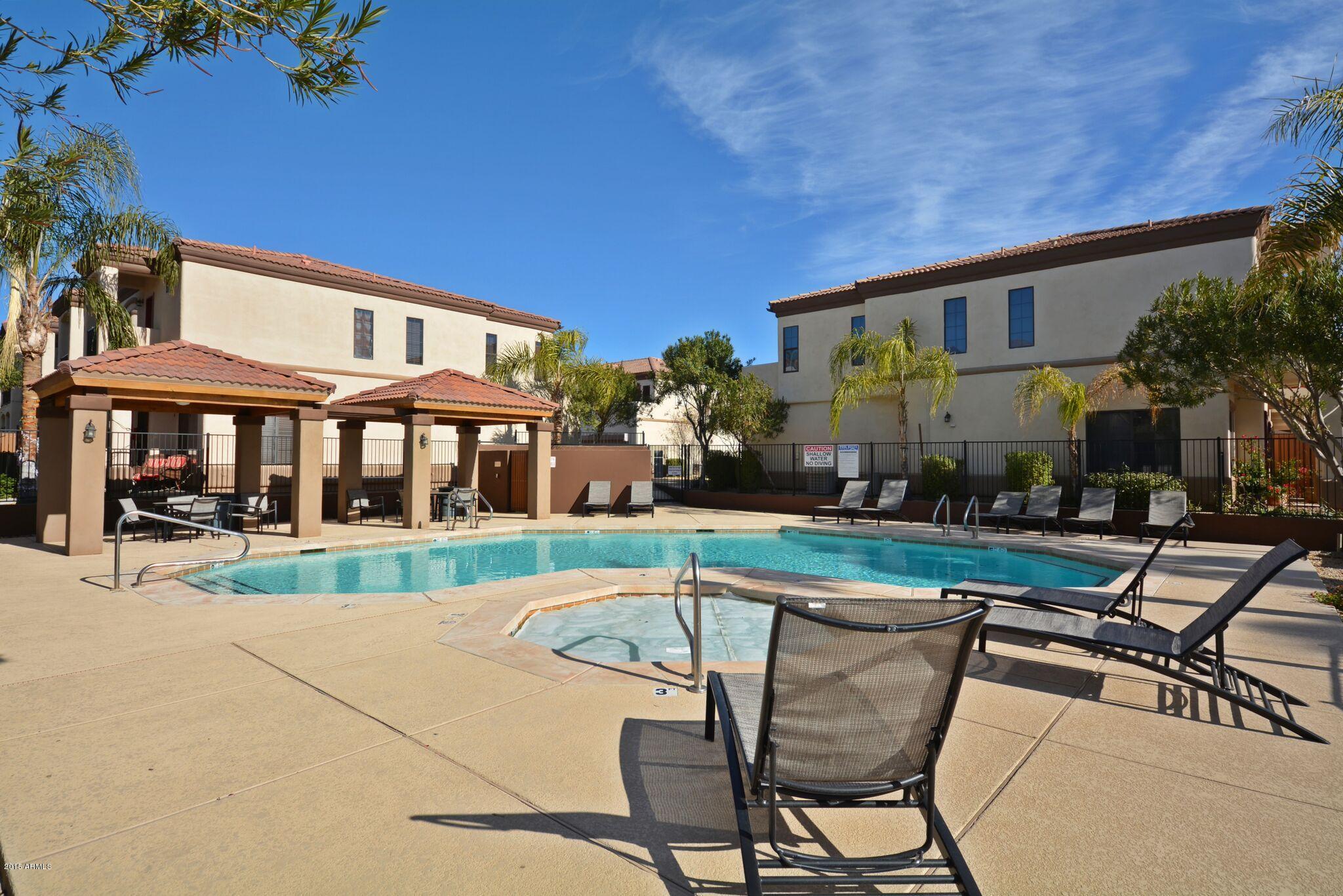 3150 East Beardsley Road, Unit 1028 Phoenix, AZ 85050 - Photo 29 of 29 Community Pool and Spa Area