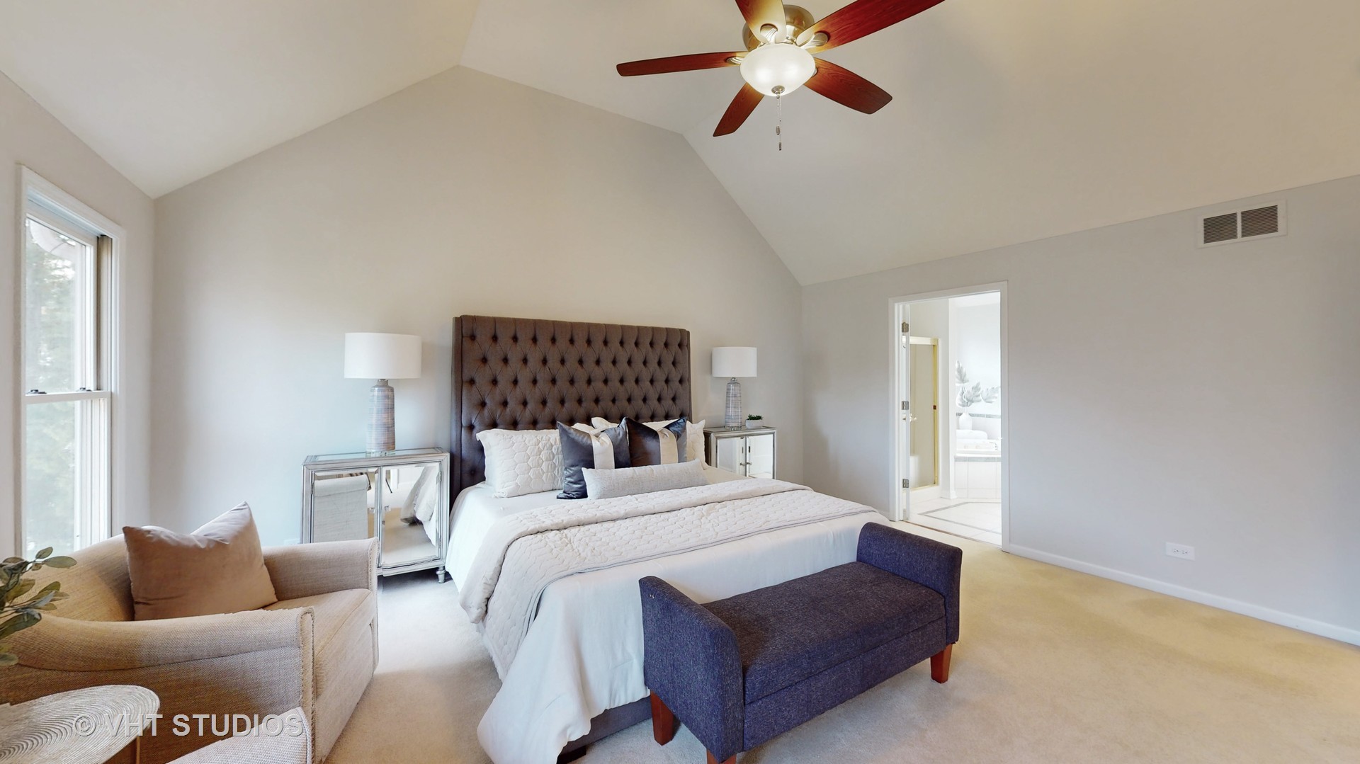 724 Sigmund Road Naperville, IL 60563 - Photo 24 of 44 a bedroom with a bed and couch