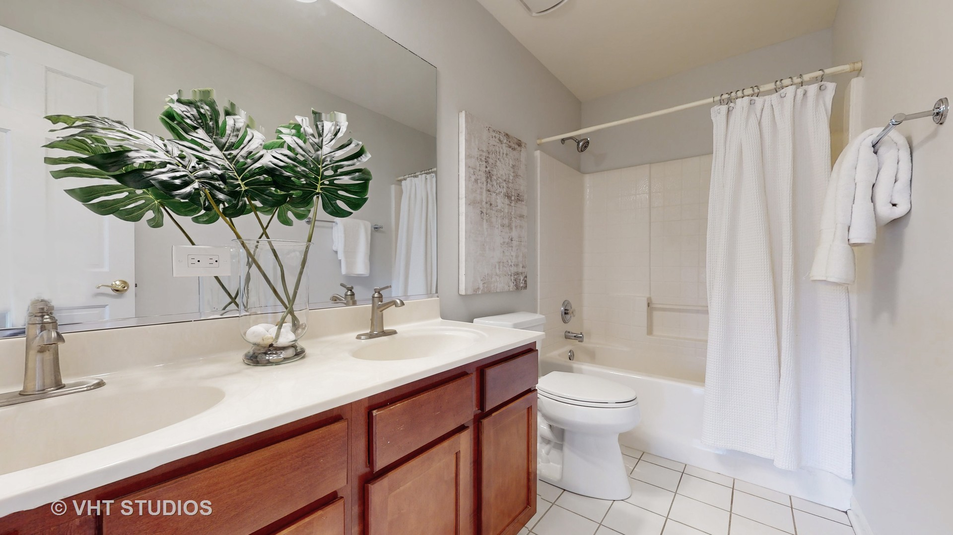 724 Sigmund Road Naperville, IL 60563 - Photo 34 of 44 a bathroom with a granite countertop sink a toilet and with mirror