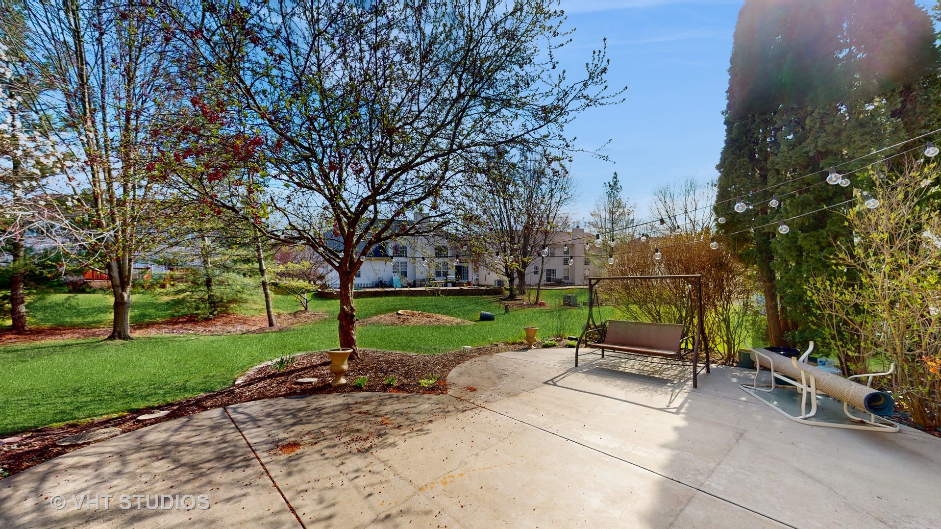 724 Sigmund Road Naperville, IL 60563 - Photo 38 of 44 a view of a park with bench sitting area