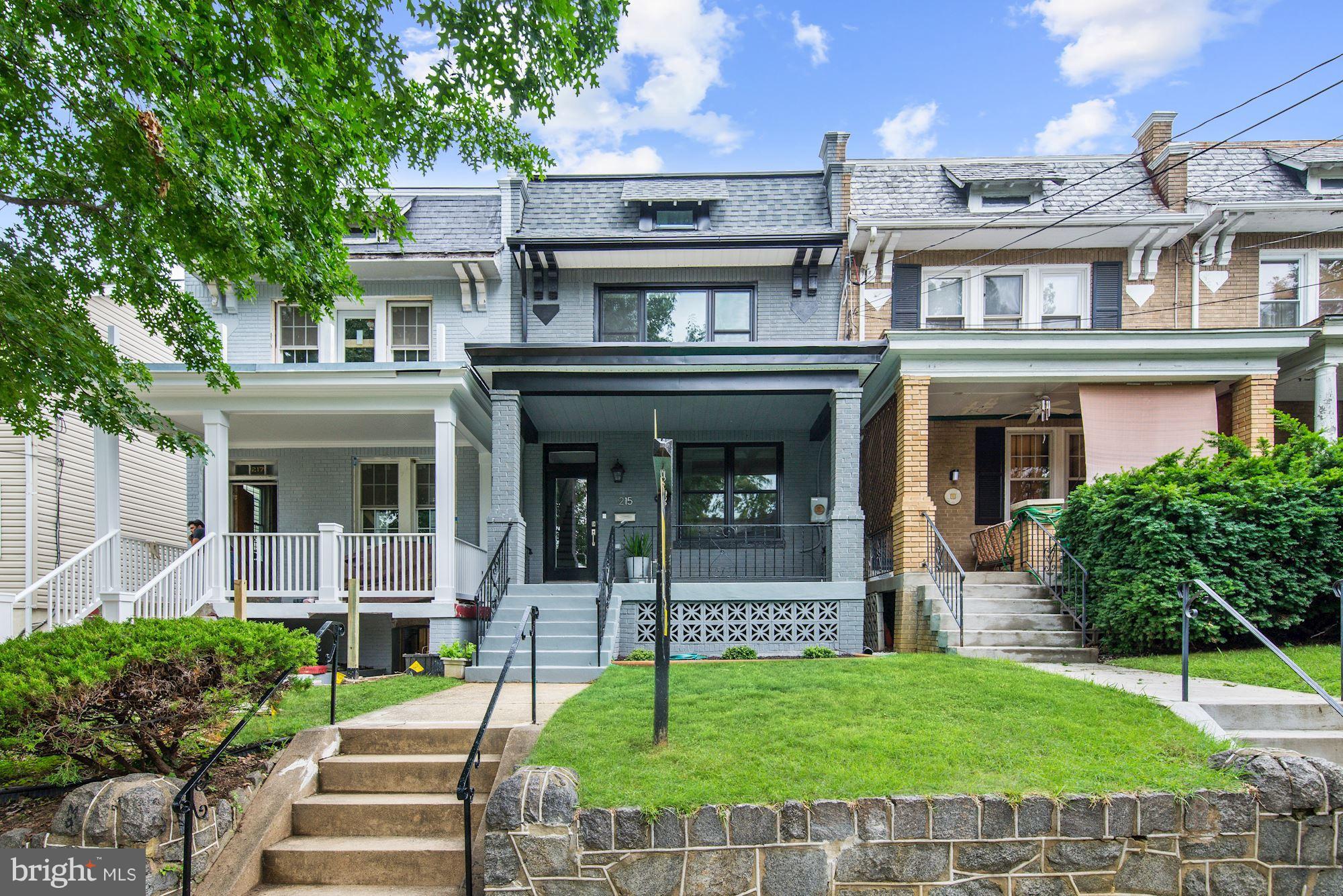 215 Webster Street Northwest Washington, DC 20011 - Photo 1 of 30 Exterior (Front)