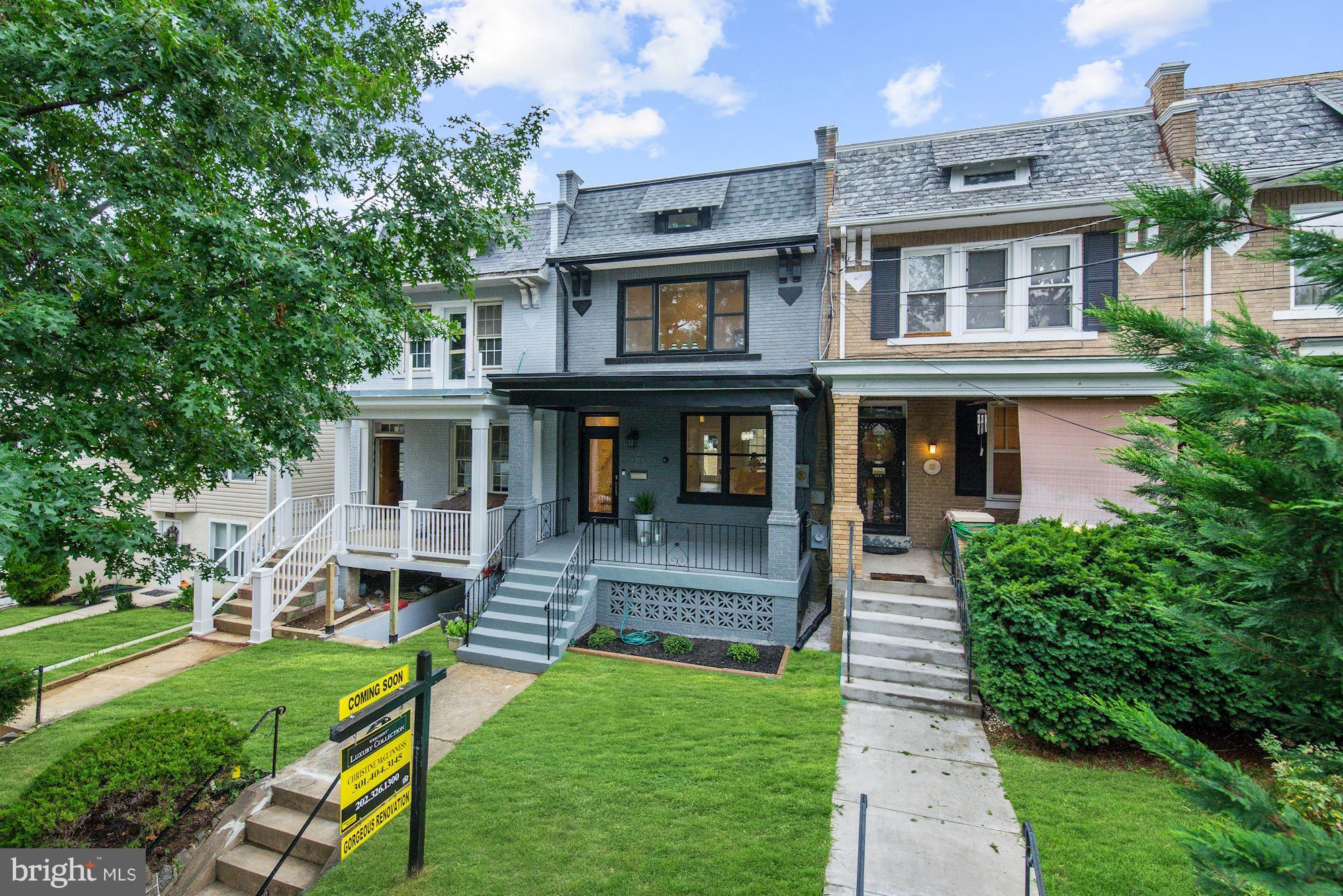 215 Webster Street Northwest Washington, DC 20011 - Photo 3 of 30 Exterior (Front)