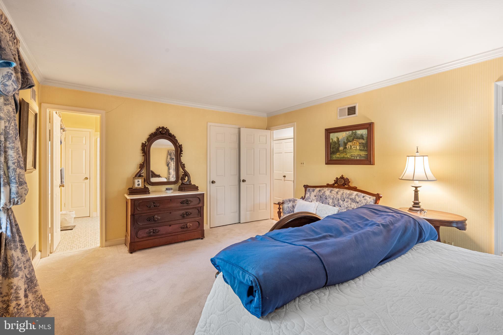7408 Maple Branch Road Clifton, VA 20124 - Photo 32 of 93 primary bedroom to bath & hall