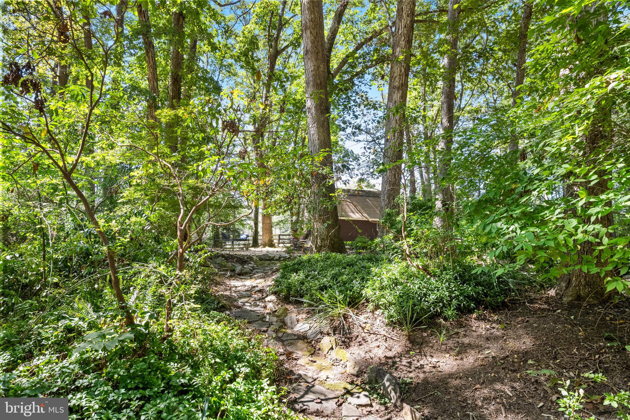 7408 Maple Branch Road Clifton, VA 20124 - Photo 77 of 93 Floral garden and trail off the office side