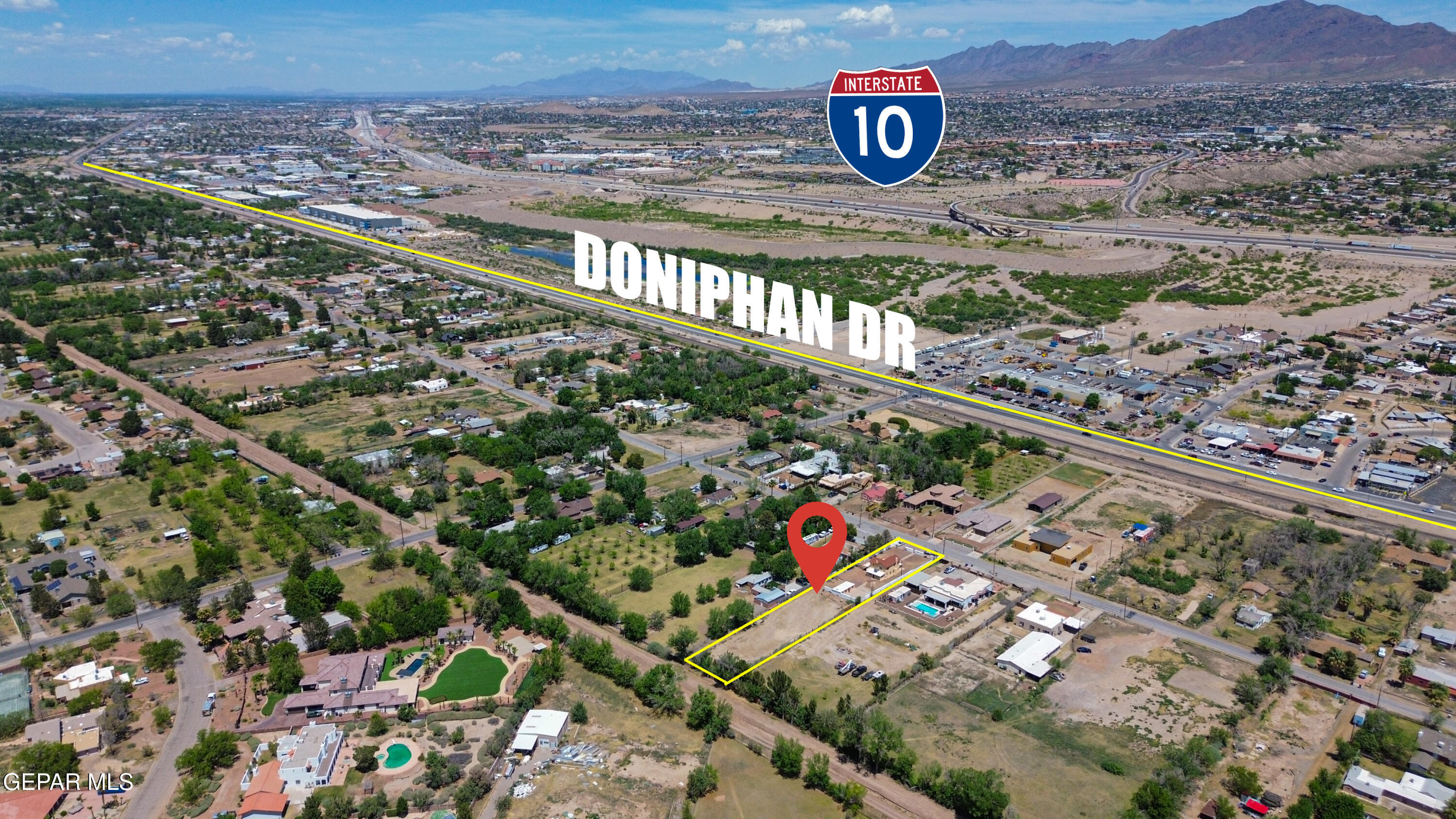 4037 Emory Road El Paso, TX 79922 - Photo 46 of 46 DJI_0456 copy