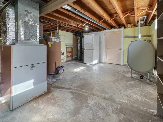 a view of a storage room