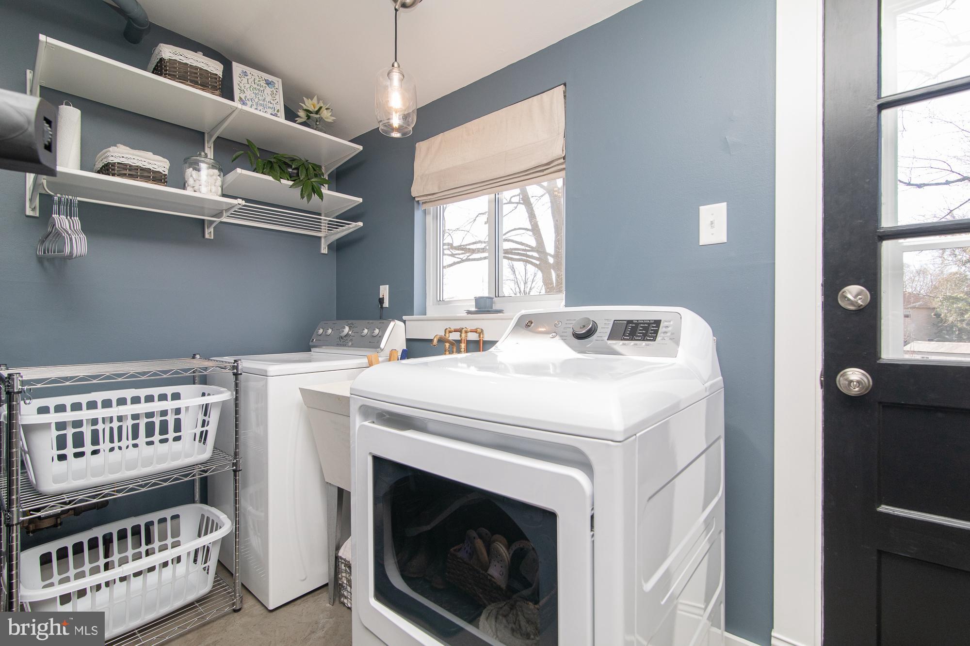 897 Longstreth Road Warminster, PA 18974 - Photo 36 of 48 Laundry area and outside entrance