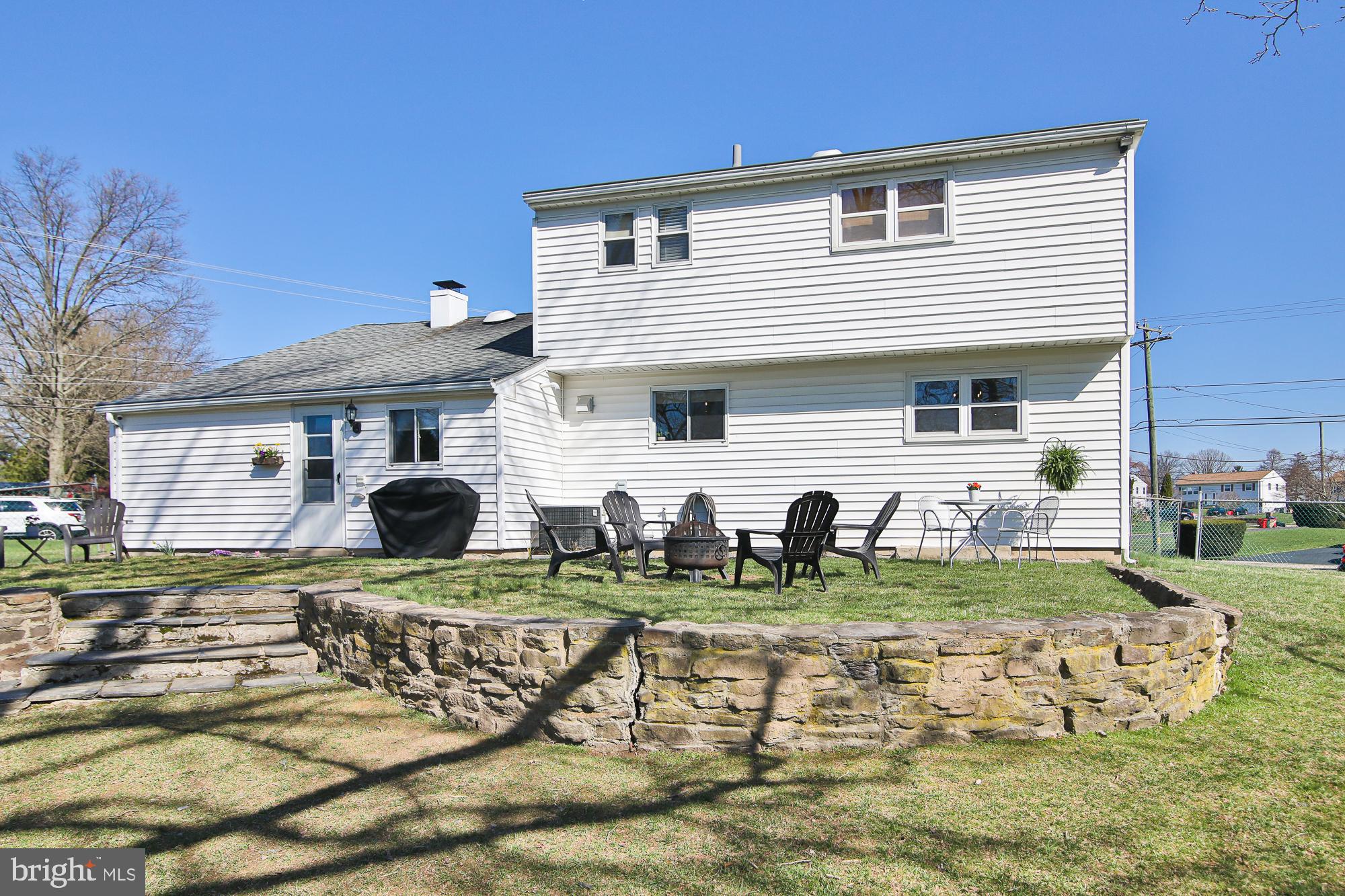 897 Longstreth Road Warminster, PA 18974 - Photo 42 of 48 Stone wall adds to the charm of the property