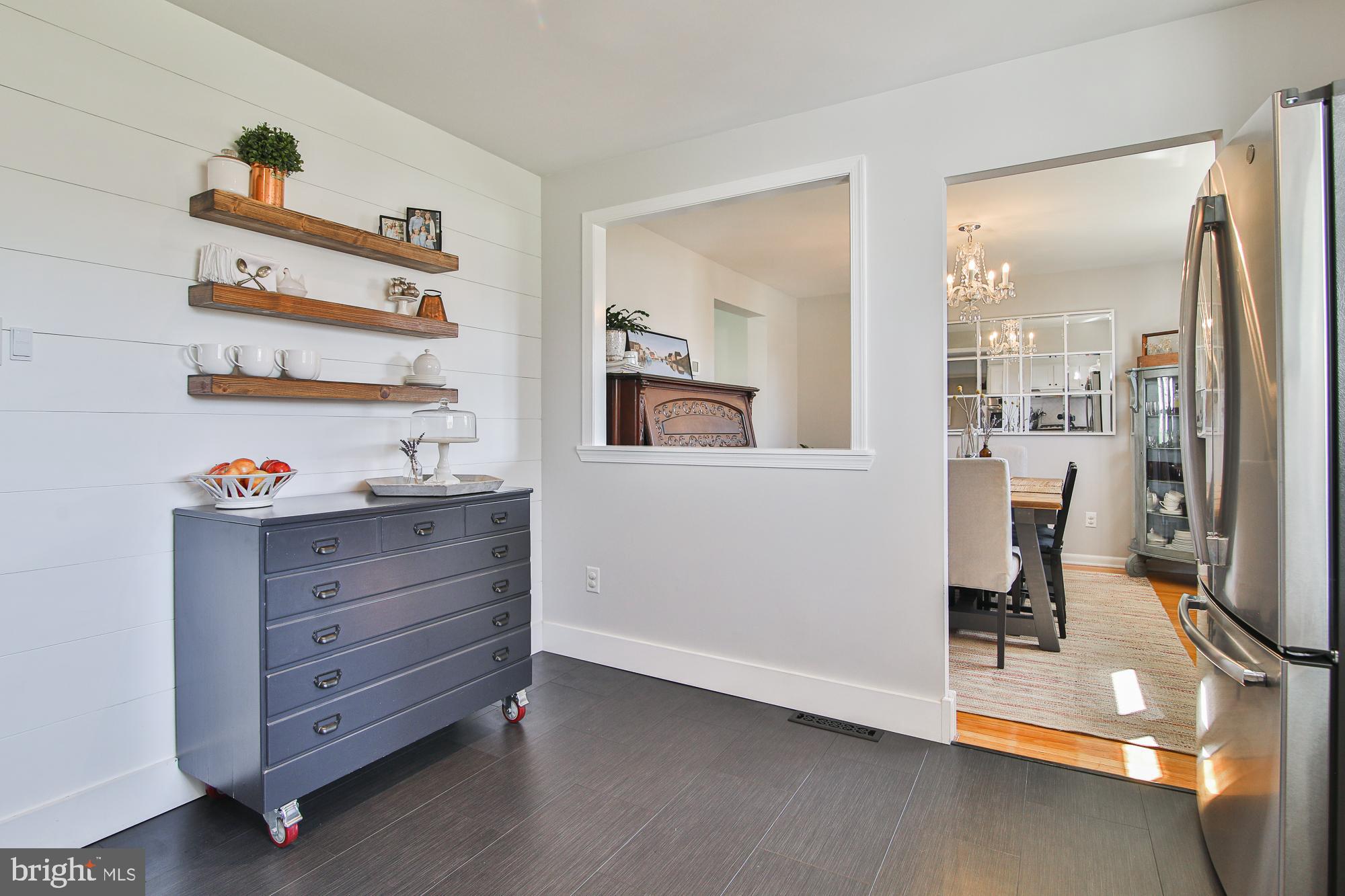 897 Longstreth Road Warminster, PA 18974 - Photo 10 of 48 Shiplap wall in the kitchen