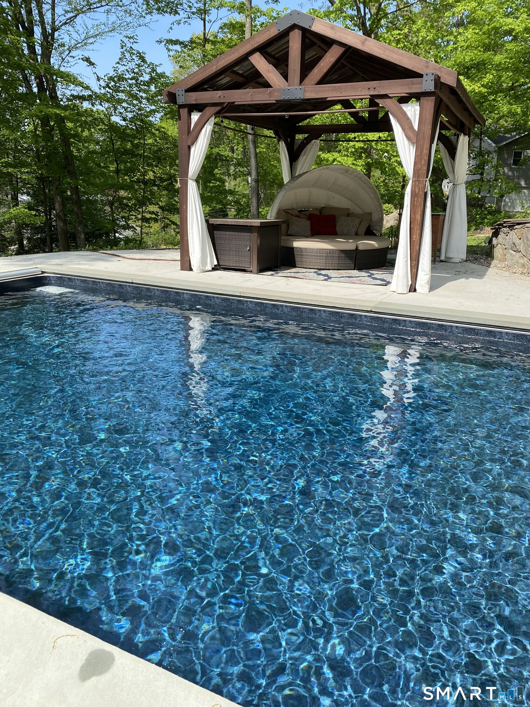 a view of outdoor space yard and deck