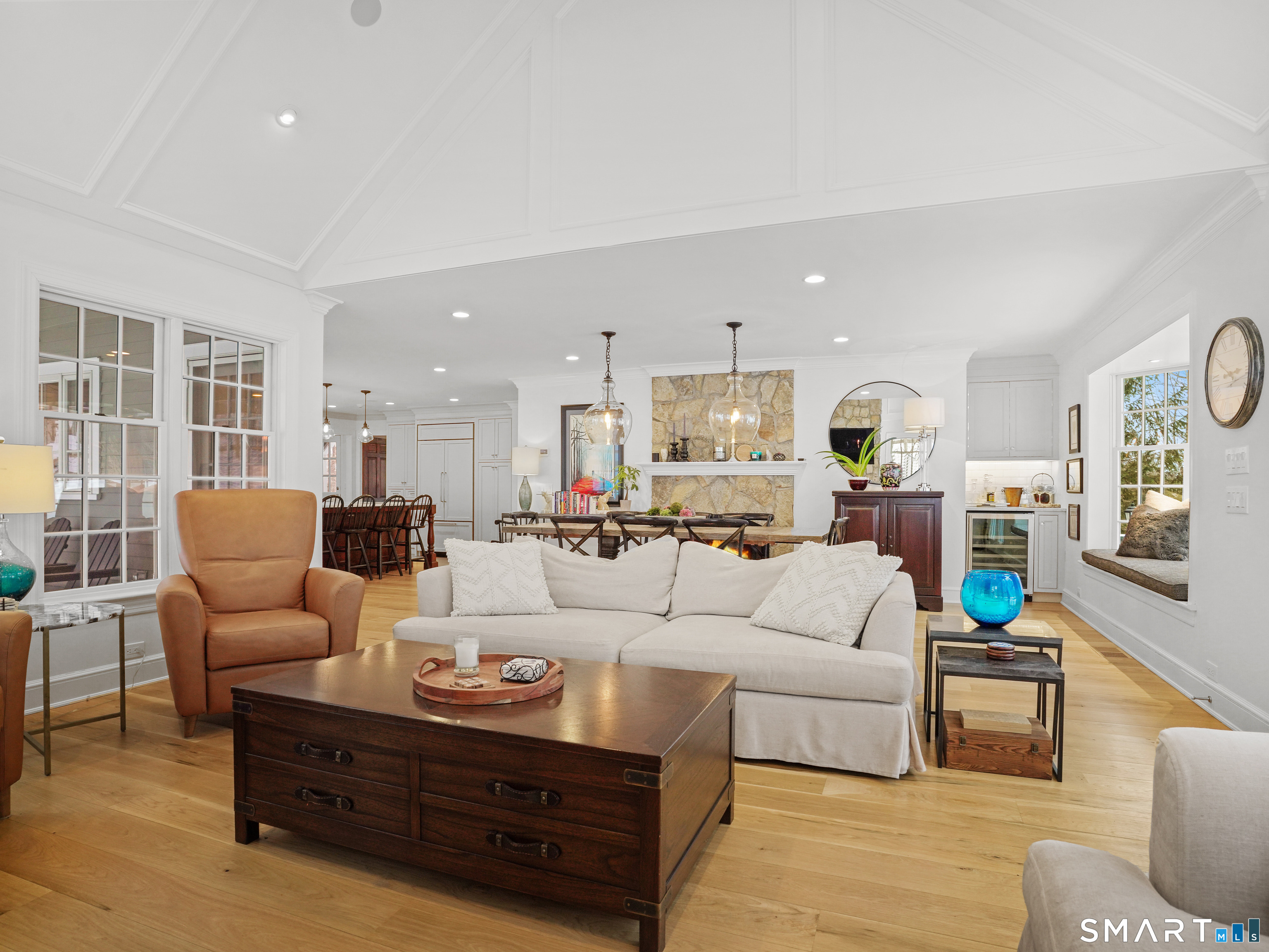 250 Ivy Hill Road Ridgefield, CT 06877 - Photo 21 of 45 a living room with furniture and a large window