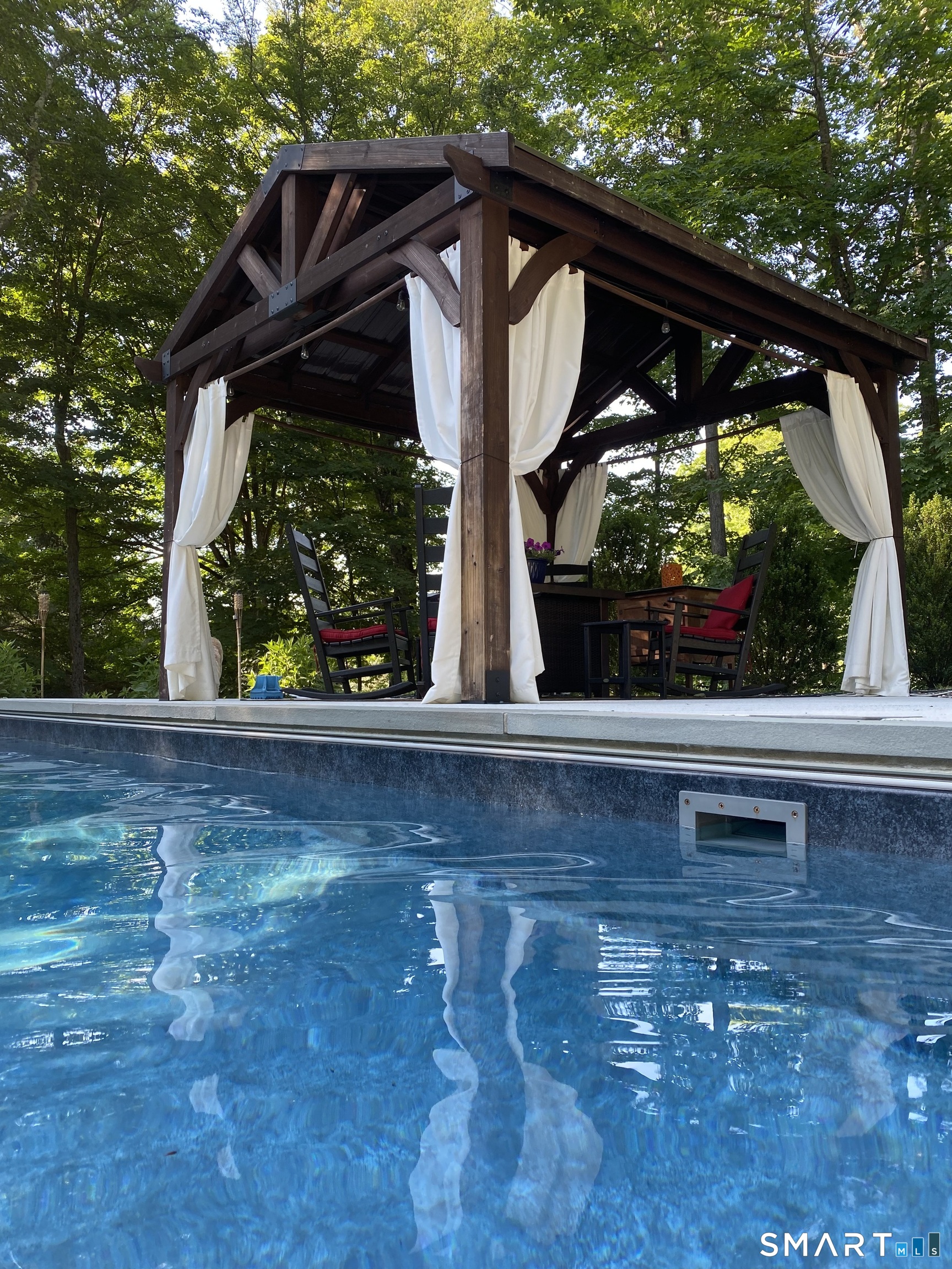 250 Ivy Hill Road Ridgefield, CT 06877 - Photo 6 of 45 a view of balcony with wooden floor