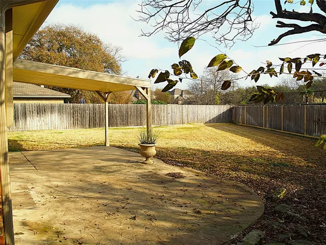 a swimming pool with an outdoor space