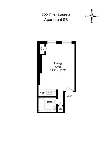 $2,995 | 222 1st Avenue, Unit 4B | East Village