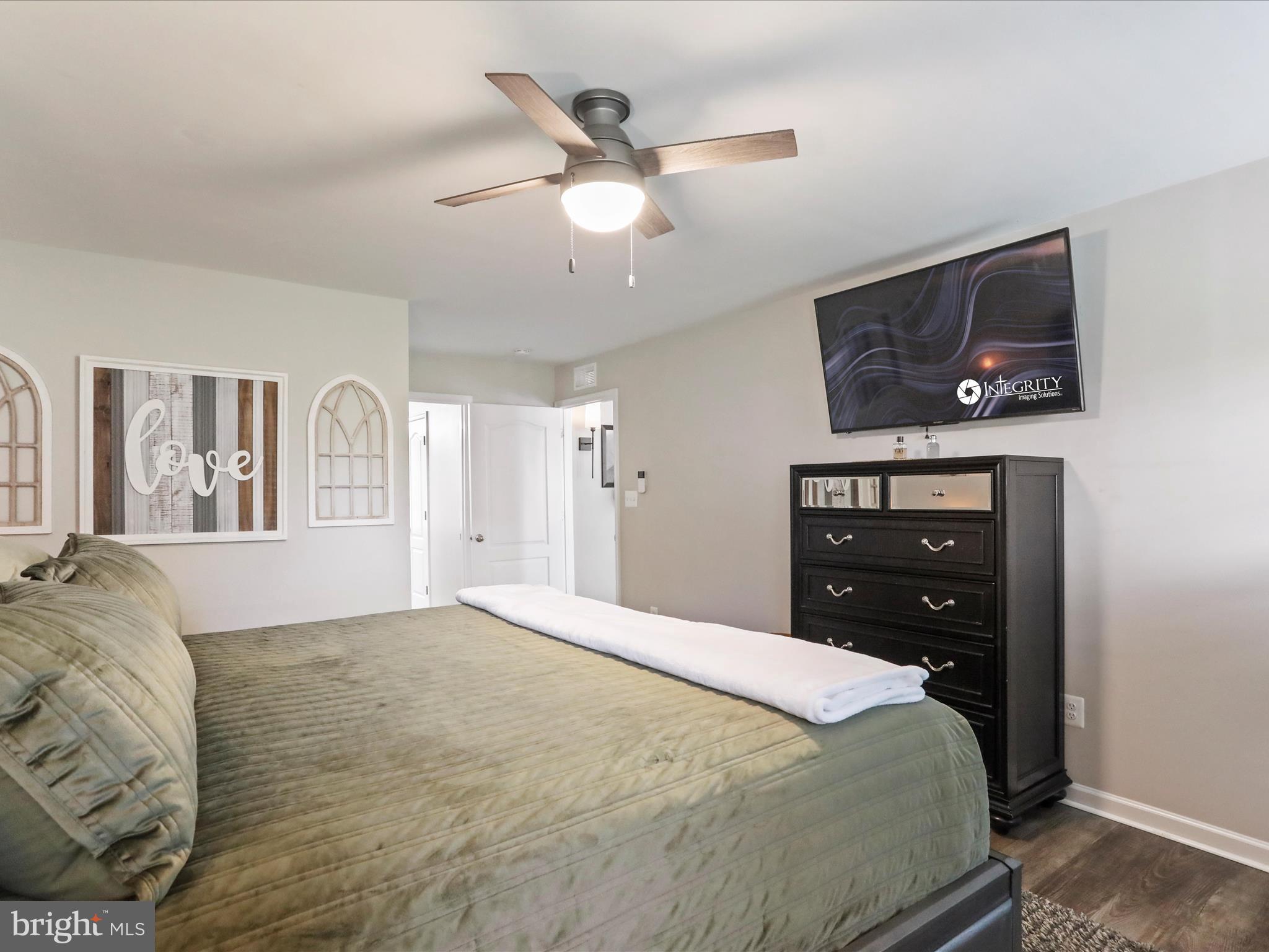 164 Stager Avenue Falling Waters, WV 25419 - Photo 23 of 46 a bedroom with a bed and a television