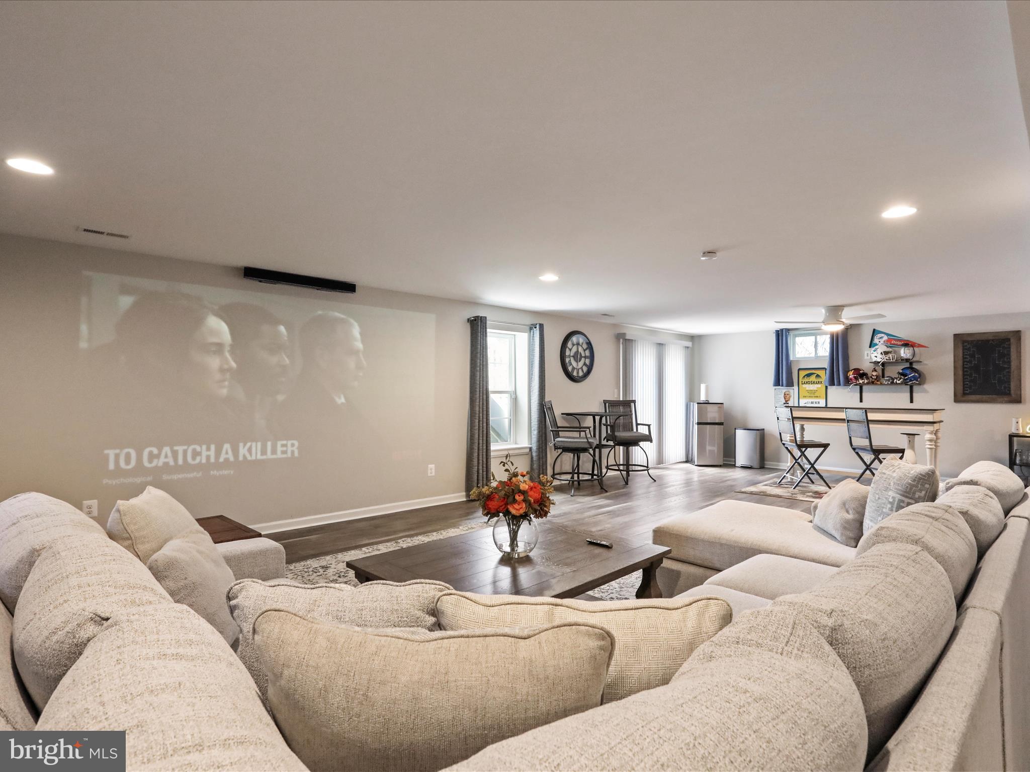 164 Stager Avenue Falling Waters, WV 25419 - Photo 32 of 46 a living room with furniture and a large mirror