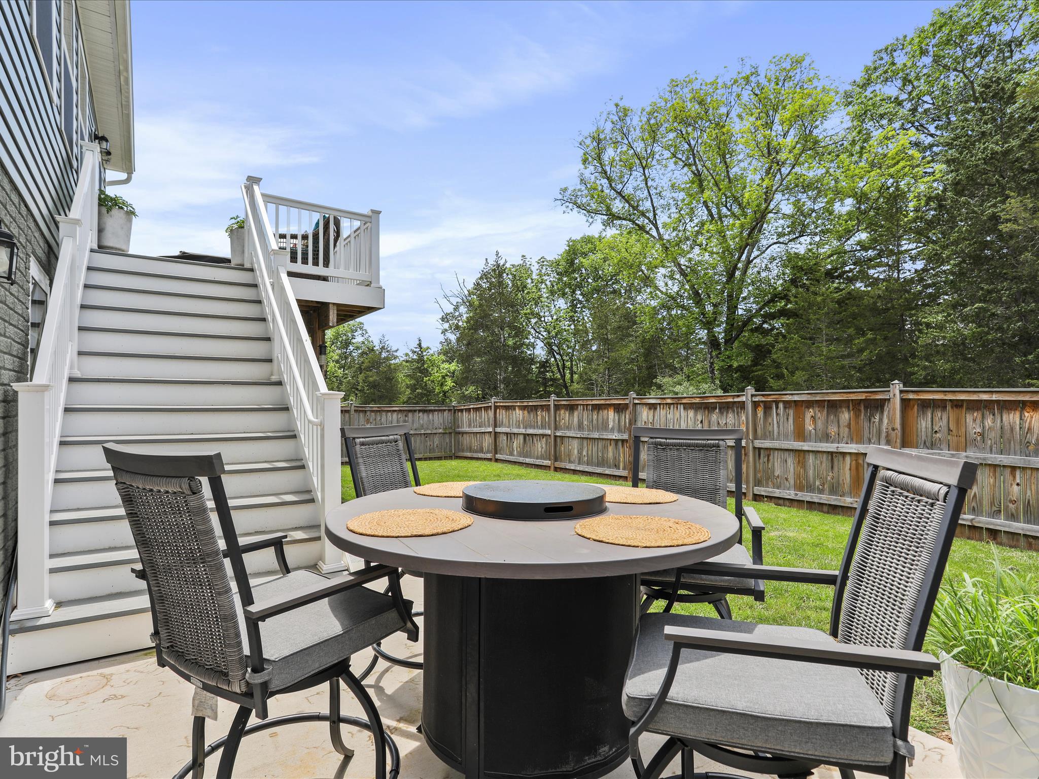 164 Stager Avenue Falling Waters, WV 25419 - Photo 39 of 46 a view of a chairs and table in the patio