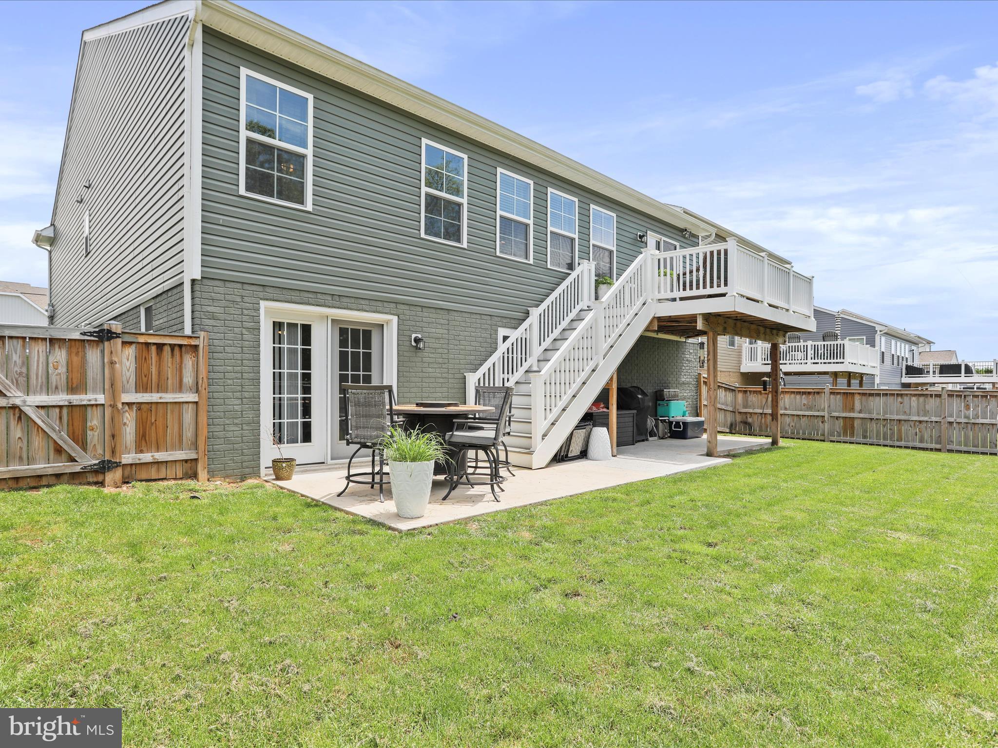 164 Stager Avenue Falling Waters, WV 25419 - Photo 40 of 46 a view of an house with backyard porch and sitting area