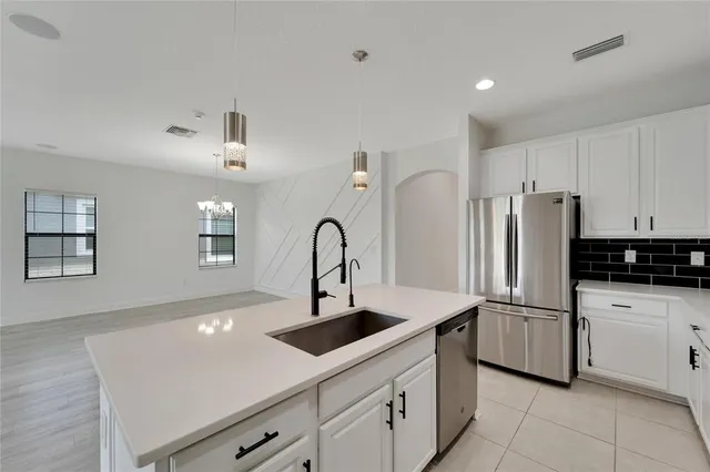 a view of a small space