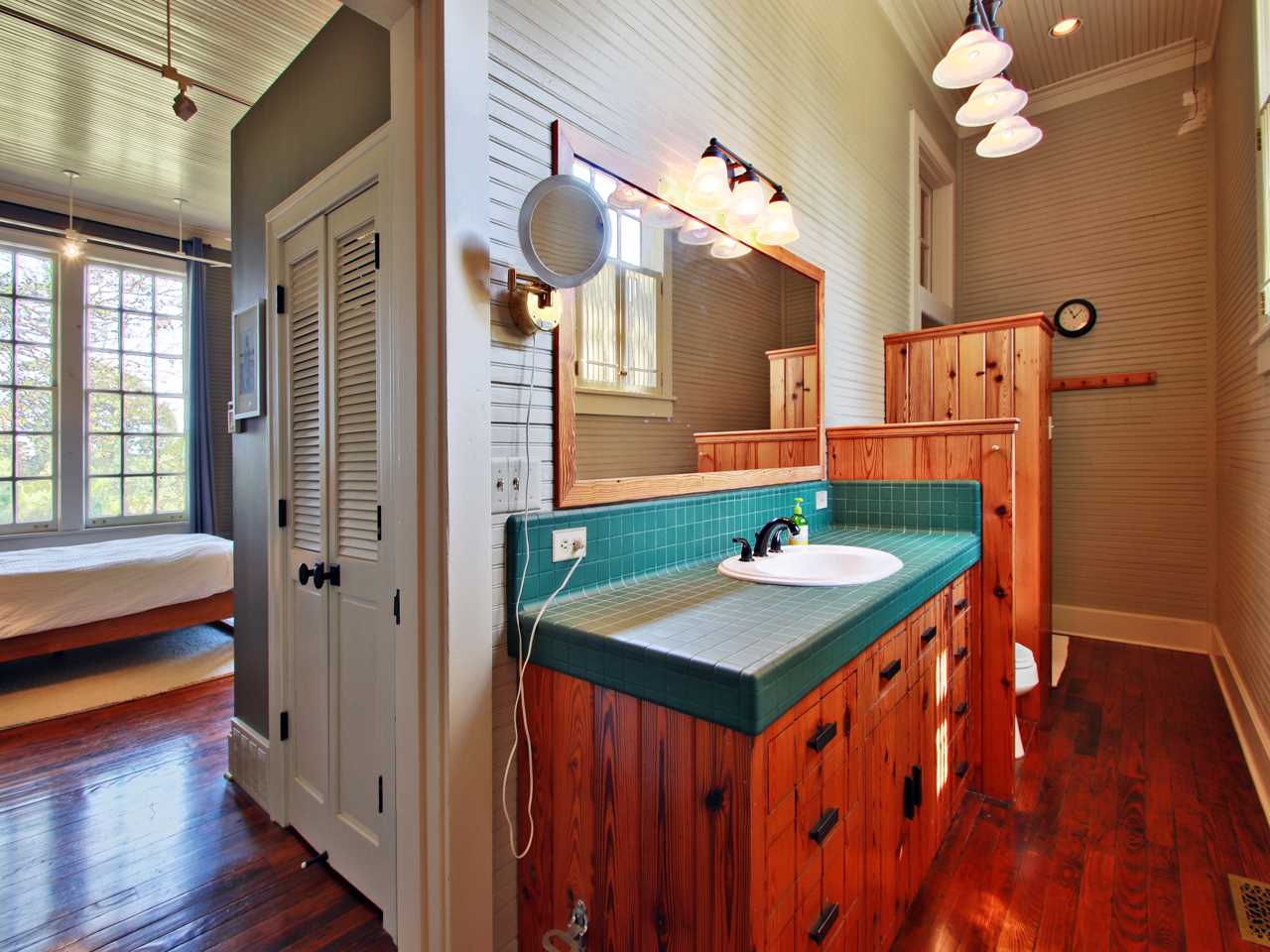 12470 Macon Road Collierville, TN 38017 - Photo 14 of 21 Master bath has a HUGE shower and custom built cabinets. Also there is a custom built walk in closet.
