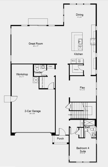 3953 Quinn Road Dublin, CA 94568 - Photo 2 of 4 a picture of a counter top space