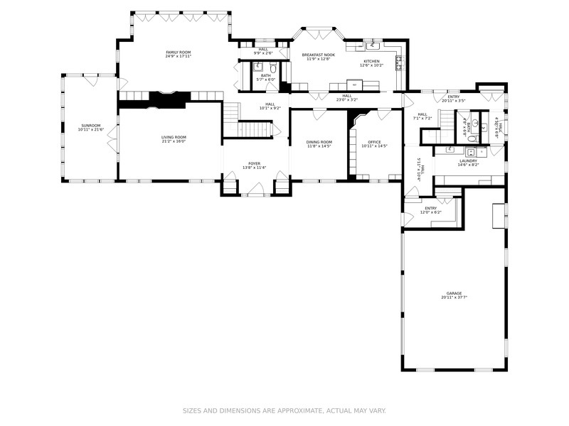 641 Briar Lane Northfield, IL 60093 - Photo 32 of 35 a picture of floor plan