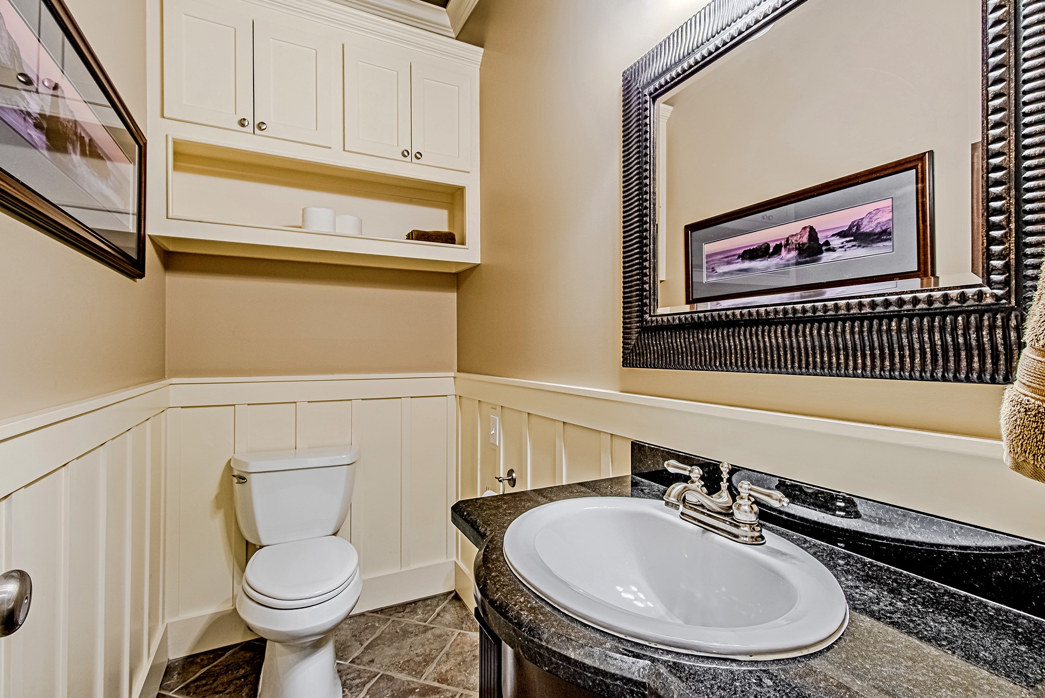 1425 Prince Street Houston, TX 77008 - Photo 13 of 22 Powder room with clean finishes, conveniently located for guests.