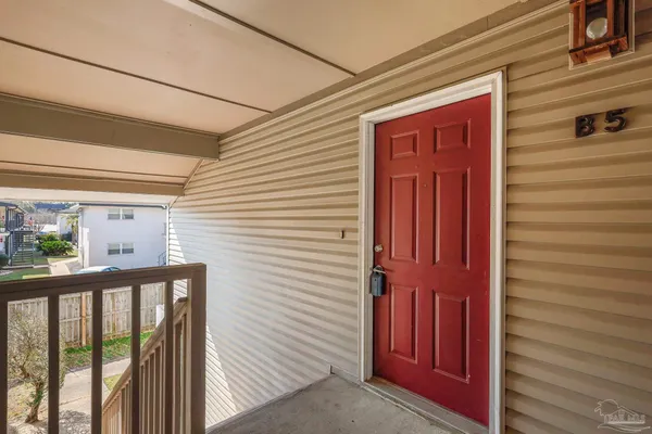 a view of a balcony