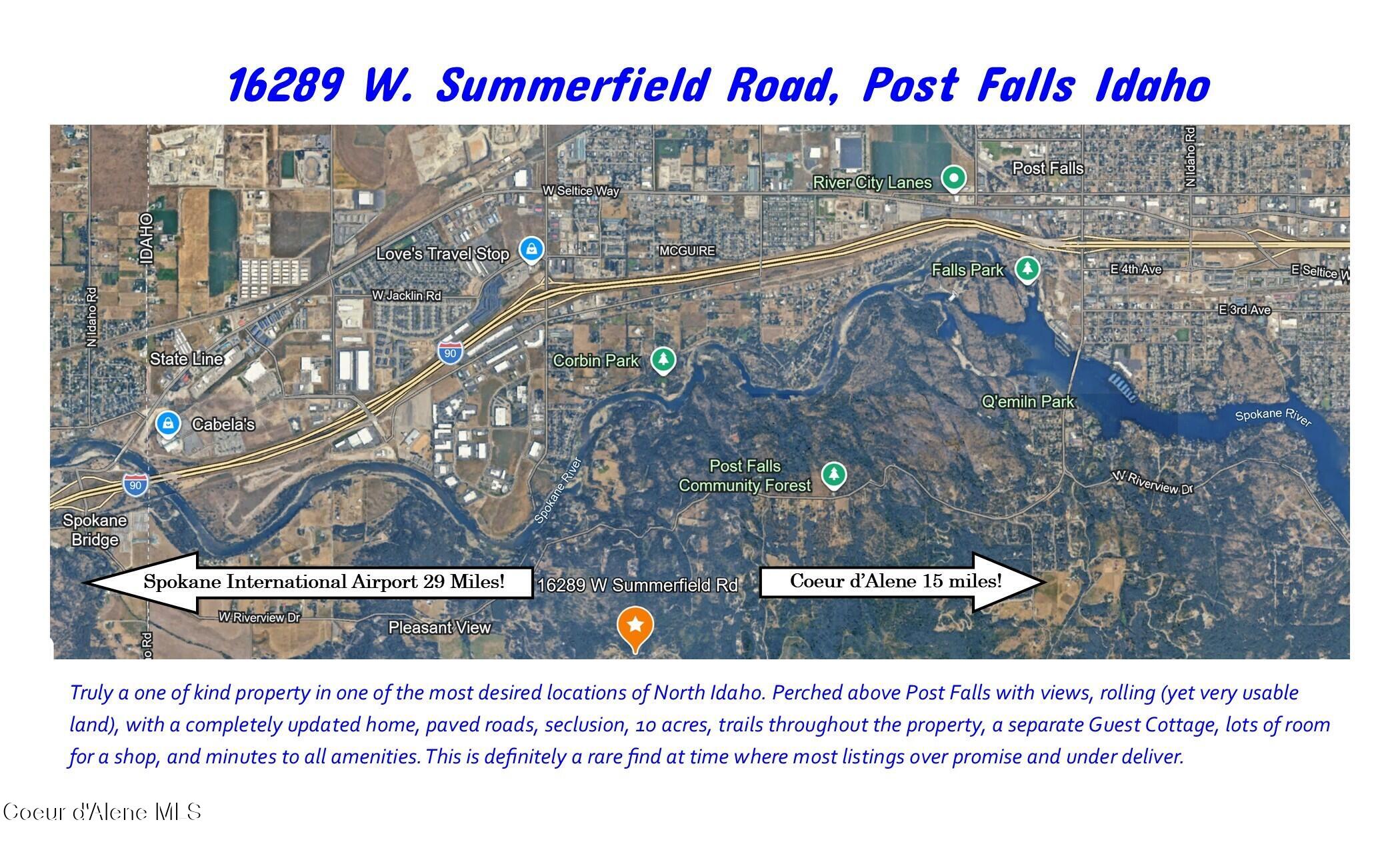 16289 West Summerfield Road Post Falls, ID 83854 - Photo 66 of 66 location amenities summerfield rd jpg