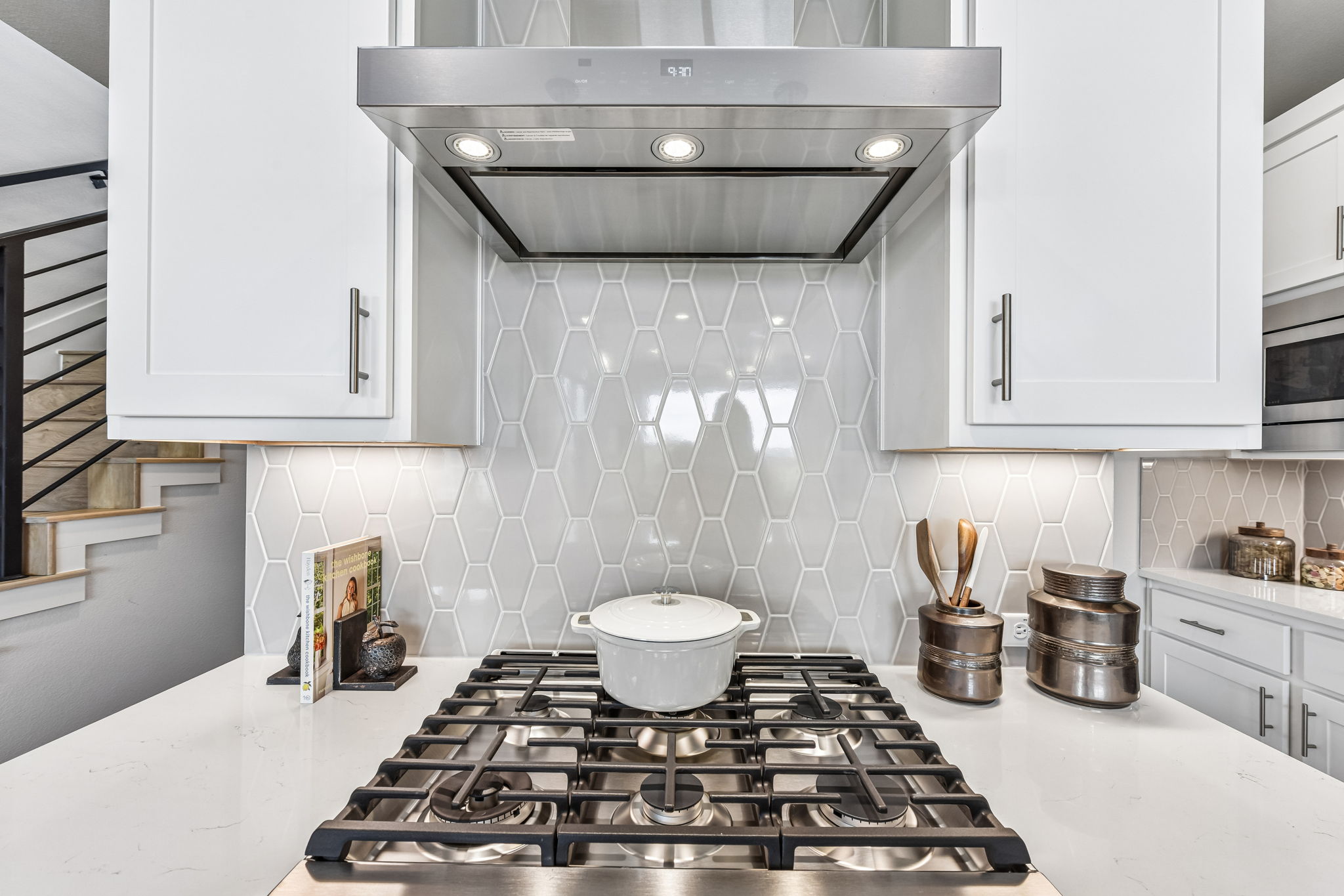 9033 Cattle Baron Path Austin, TX 78747 - Photo 14 of 40 Culinary delights await in this modern kitchen, featuring pristine countertops and sleek appliances.