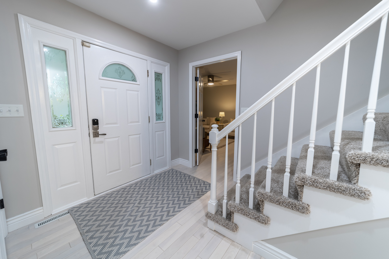 4818 5th Street Winthrop Harbor, IL 60096 - Photo 12 of 42 a view of entryway with wooden floor
