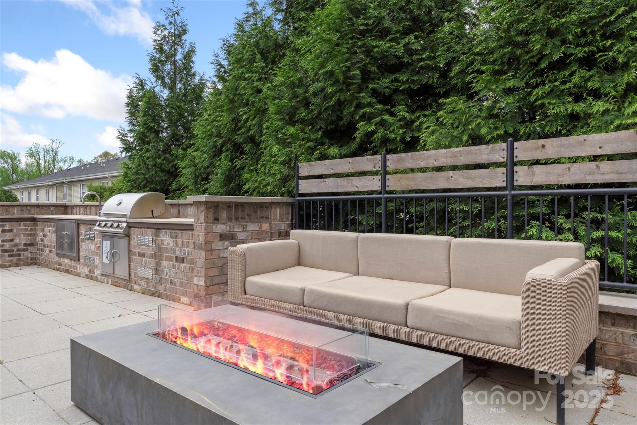 3630 North Davidson Street, Unit 3301 Charlotte, NC 28205 - Photo 31 of 33 a view of roof deck with furniture