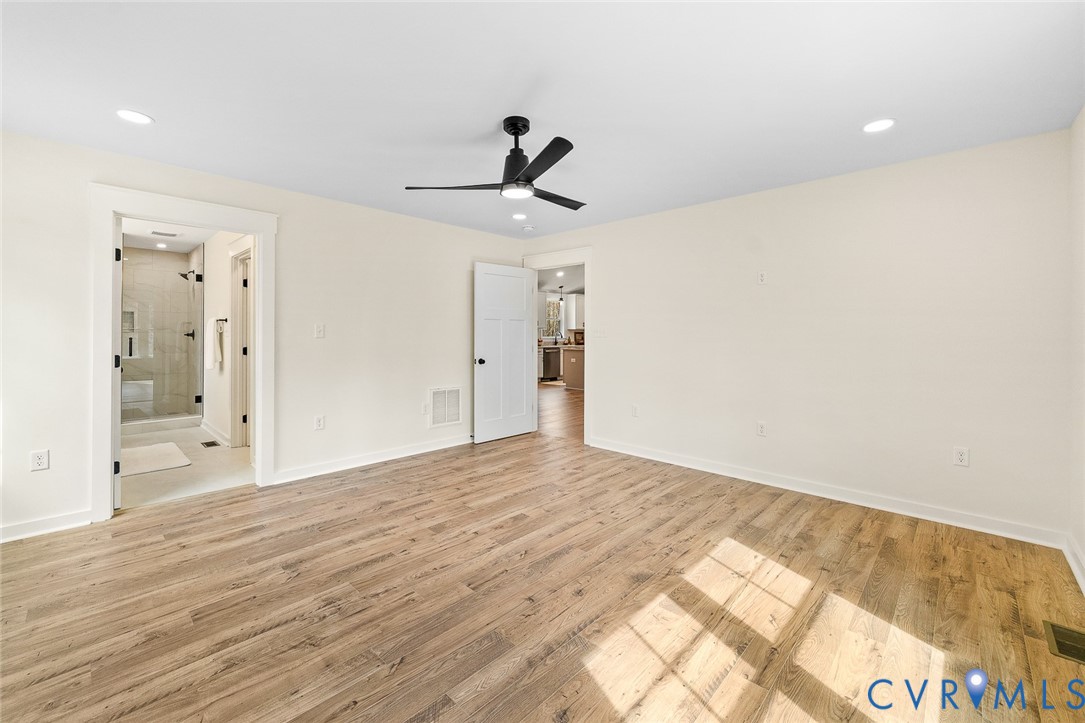 235 Bumpass Road Bumpass, VA 23024 - Photo 21 of 28 a view of empty room with wooden floor