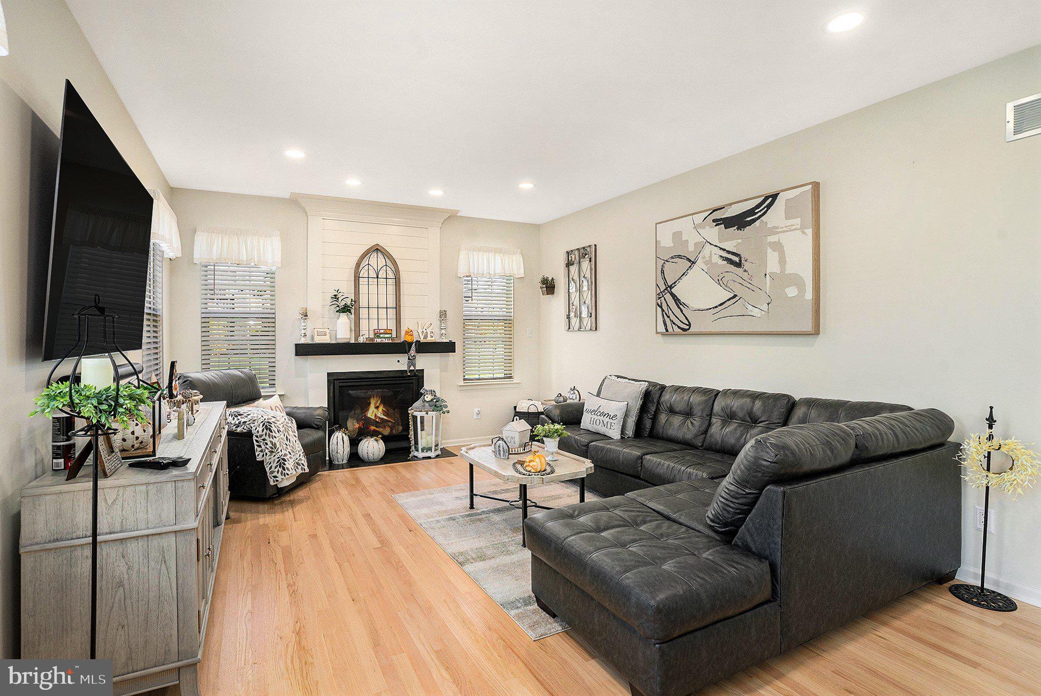 20 Bunker Way Pottstown, PA 19464 - Photo 18 of 45 a living room with furniture and a fireplace