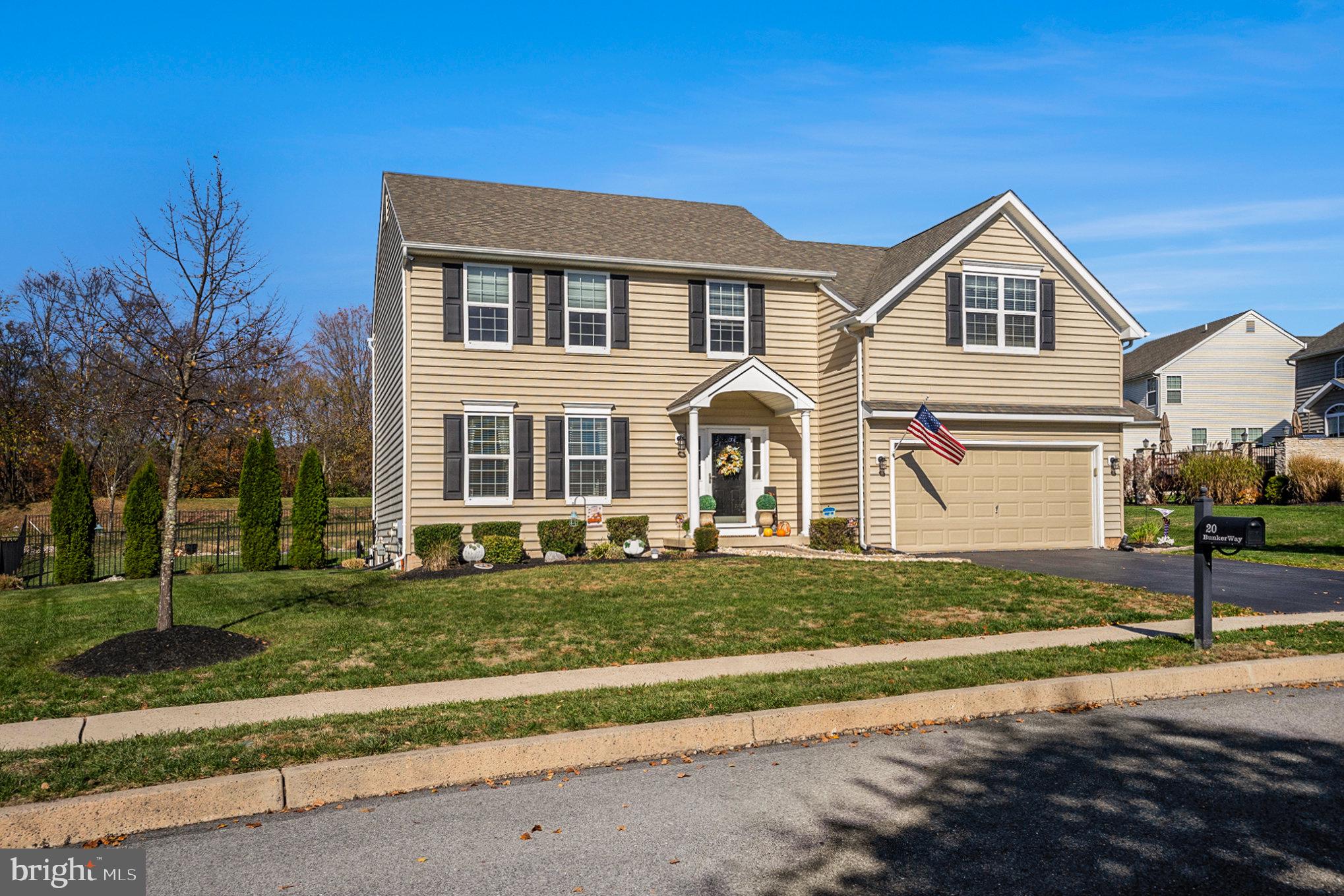 20 Bunker Way Pottstown, PA 19464 - Photo 2 of 45 a view of a house with a yard