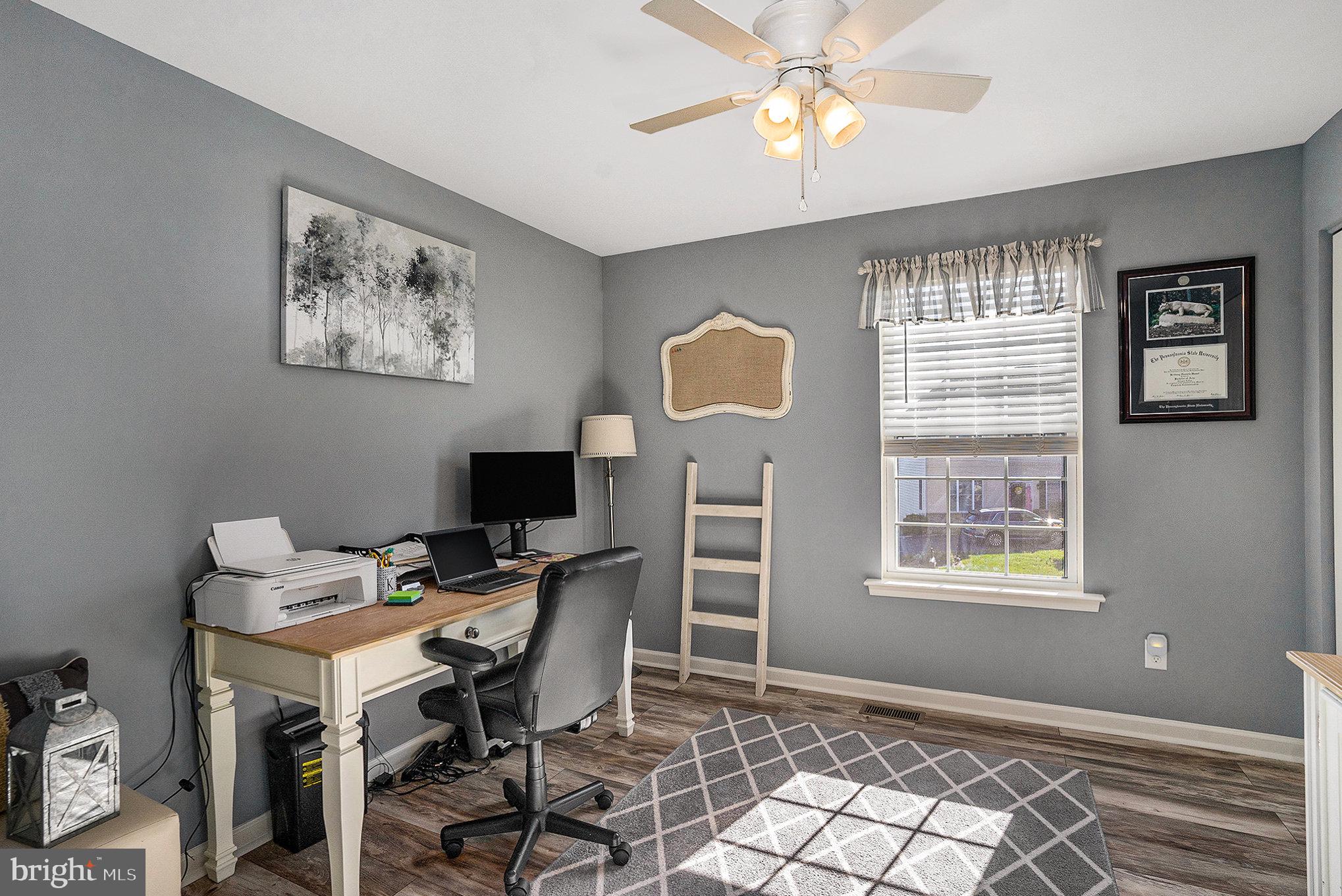 20 Bunker Way Pottstown, PA 19464 - Photo 31 of 45 a workspace with chandelier