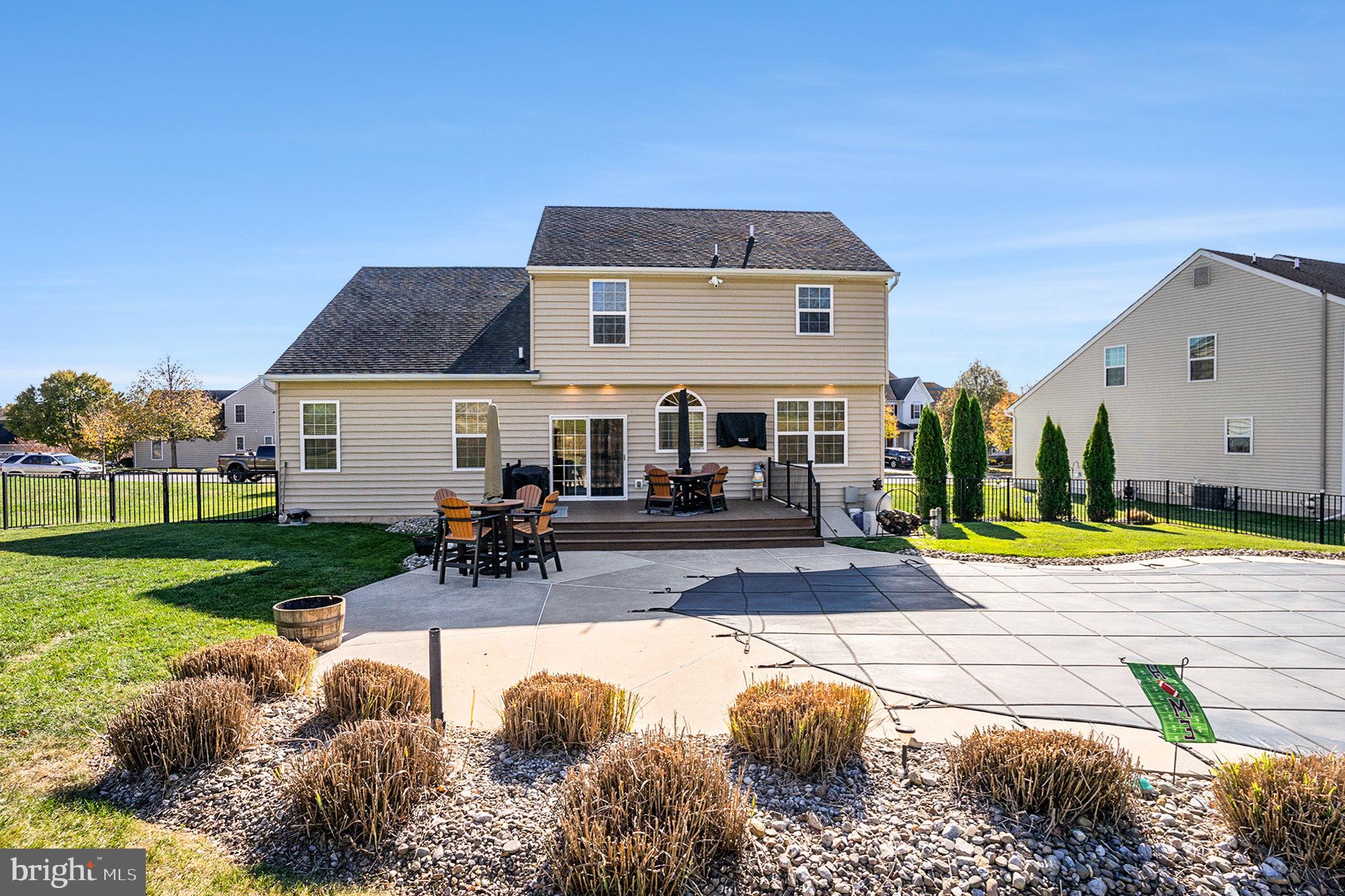 20 Bunker Way Pottstown, PA 19464 - Photo 37 of 45 a view of a house with backyard and swimming pool