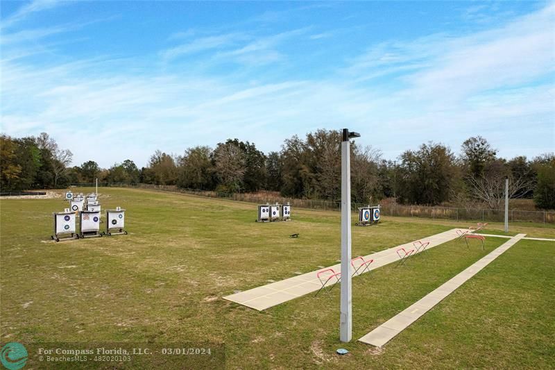 9857 Southwest 99th Loop Ocala, FL 34481 - Photo 38 of 45 a view of a basket ball ground