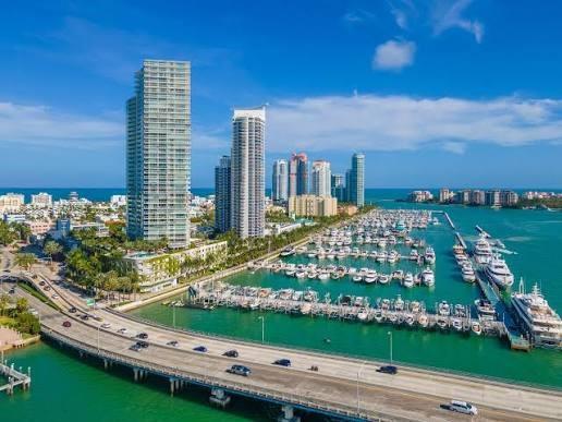 450 Alton Road, Unit 1202 Miami Beach, FL 33139 - Photo 51 of 68 a view of a city with tall buildings