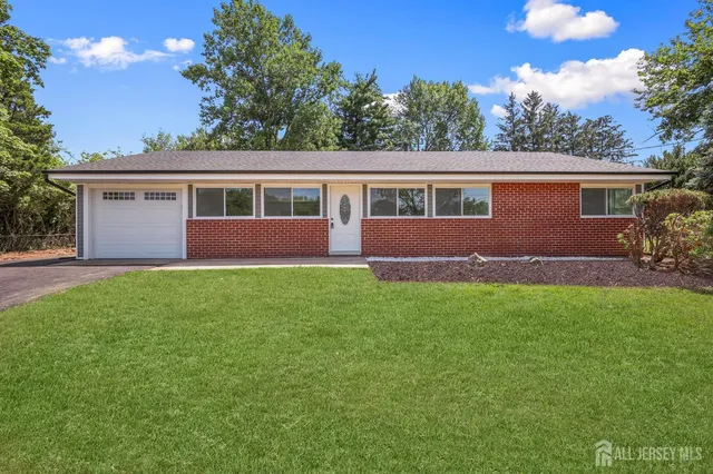 front view of house with a yard